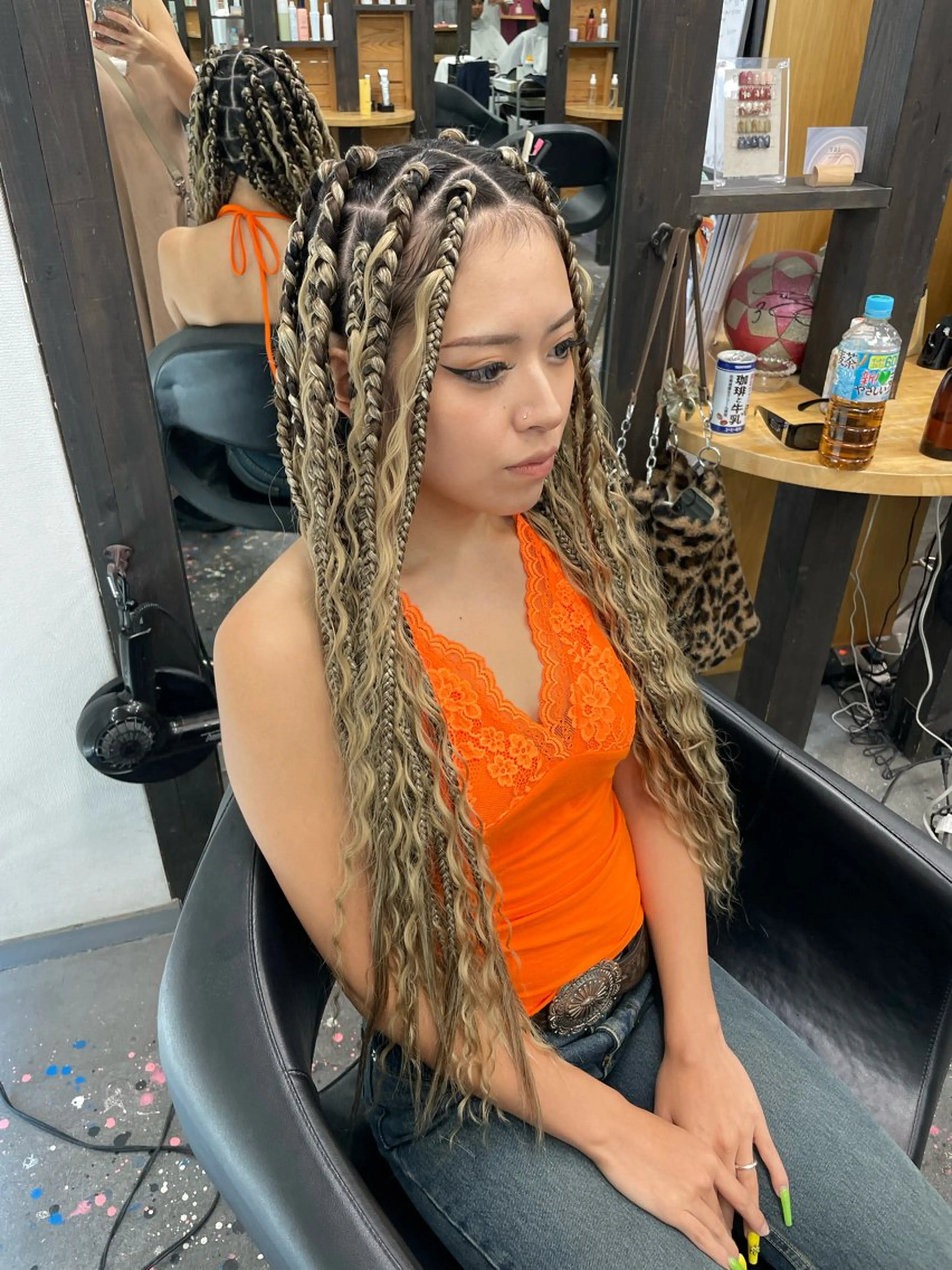 ロング Lehua   (レフア)所属・MEI/ブレイズ/ コーンロウ/茅ヶ崎のヘアスタイル