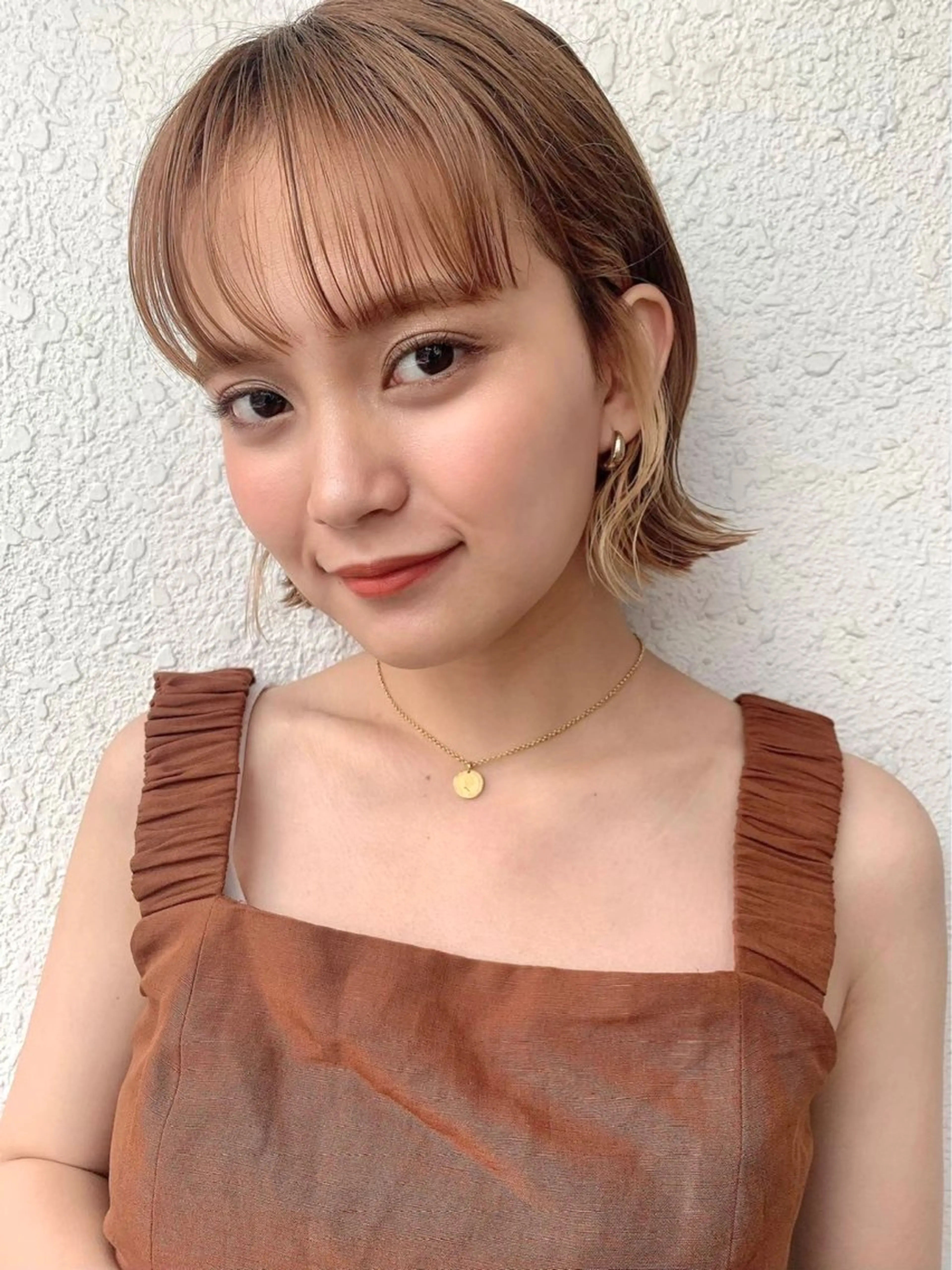 ミディアム カラー 原宿/似合わせ/髪質 改善/レイヤー/優希のヘアスタイル