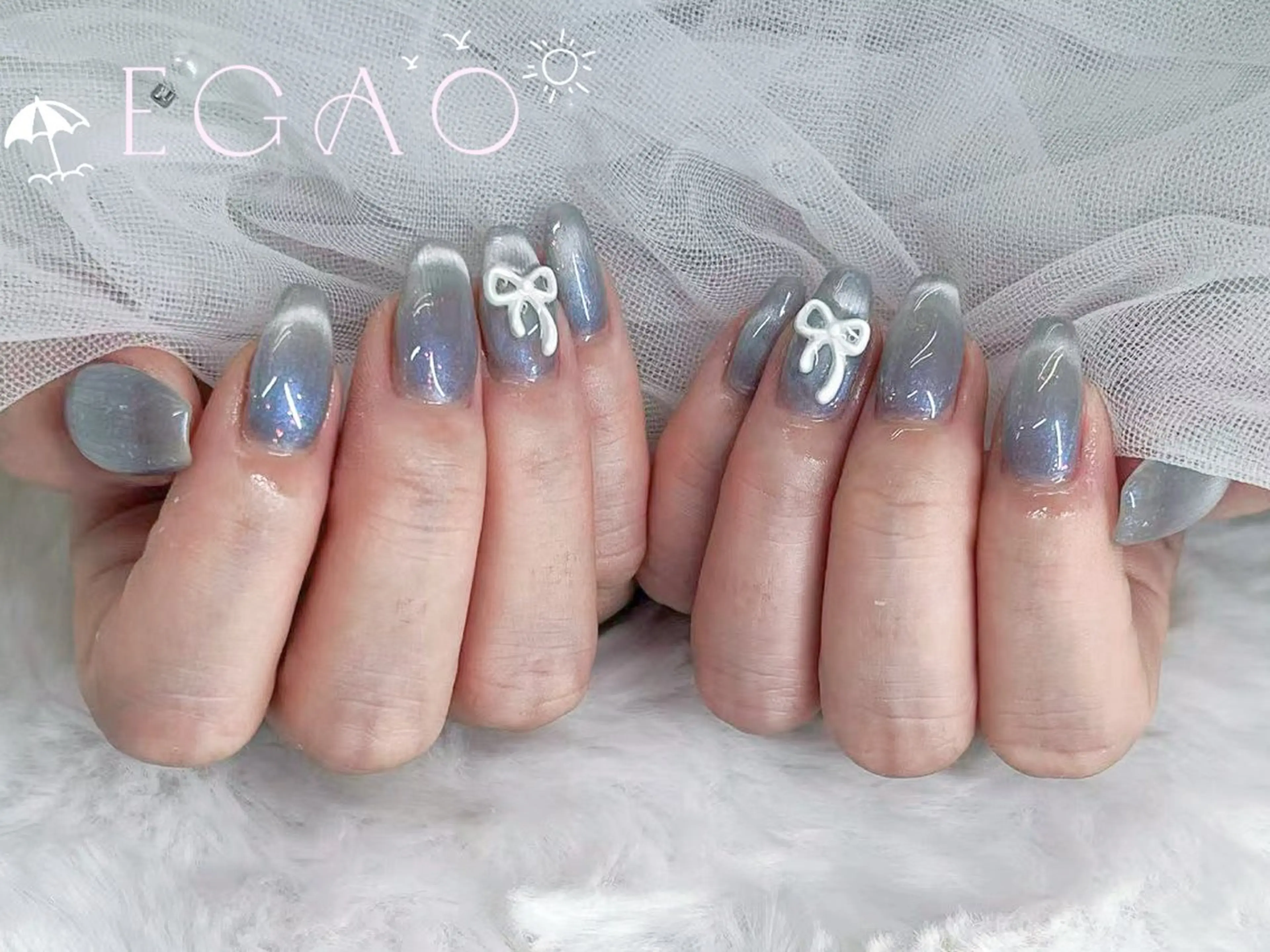 ネイル アートネイル フットネイル フレンチネイル ジェルネイル グラデーション ハンドネイル Egao Nail Salonのネイルデザイン