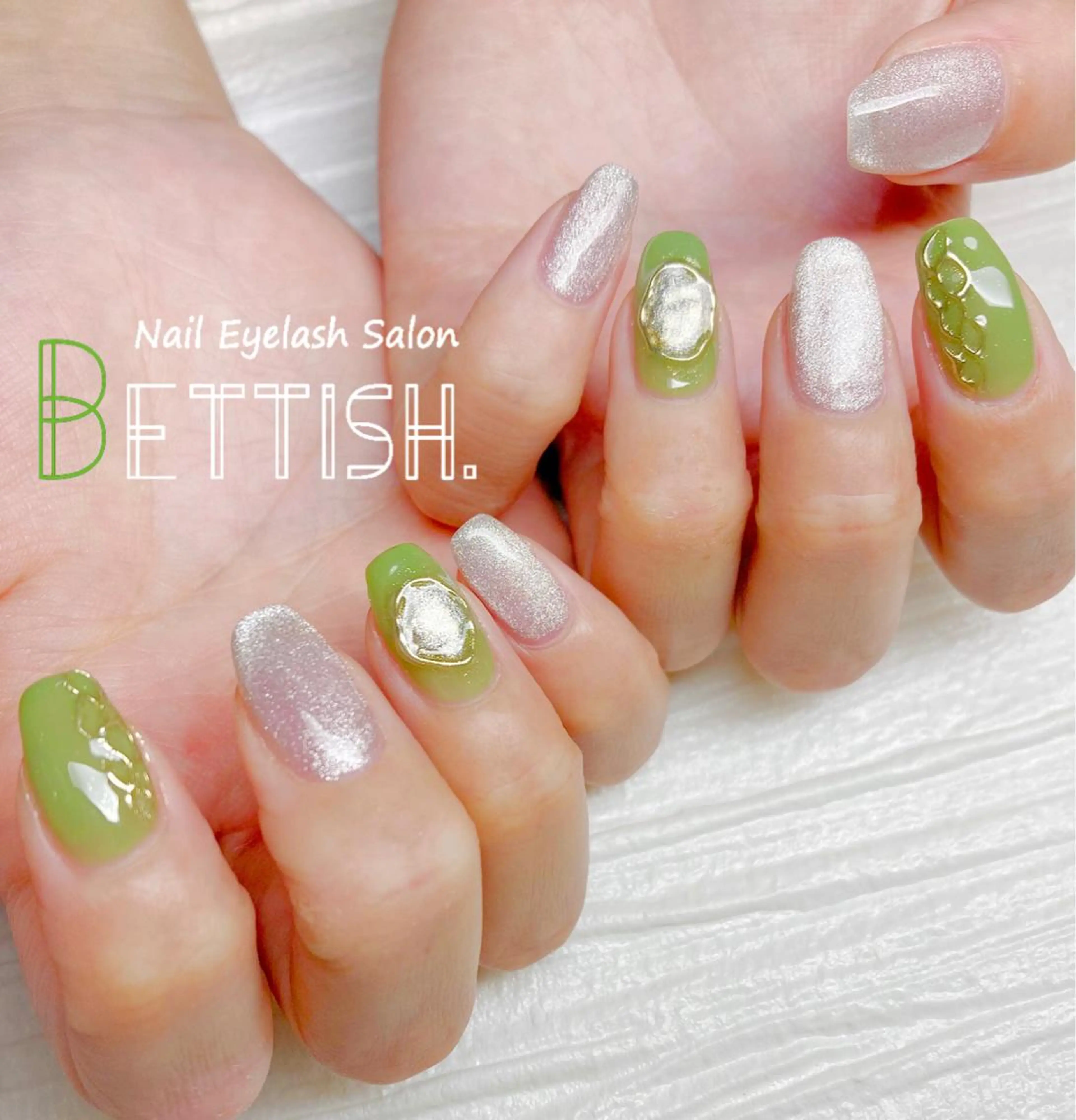 ネイル マグネットネイル BETTISH. KUMIKO☺︎︎のネイルデザイン