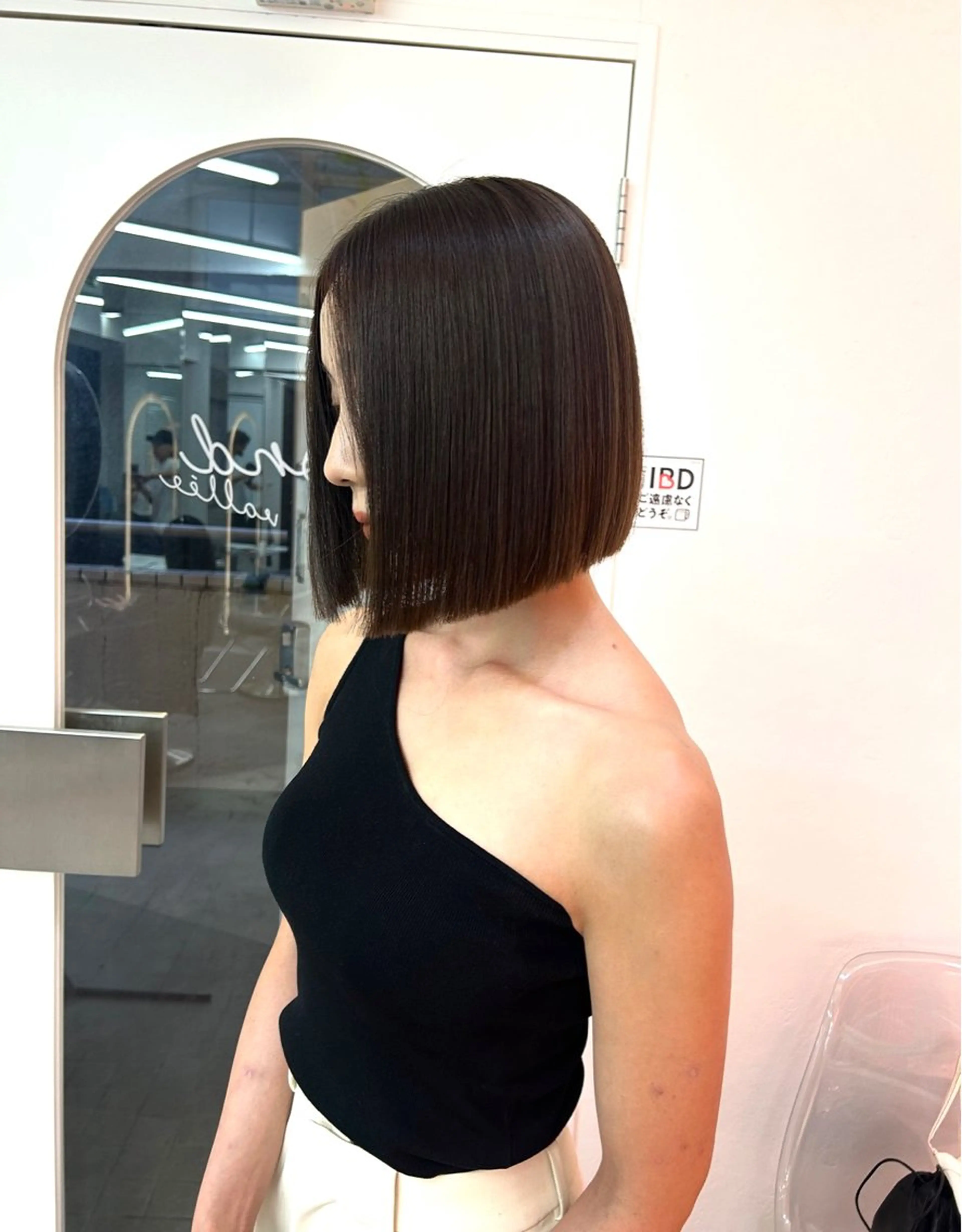 莉乃/縮毛矯正/髪質 改善/艶カラーのヘアスタイル