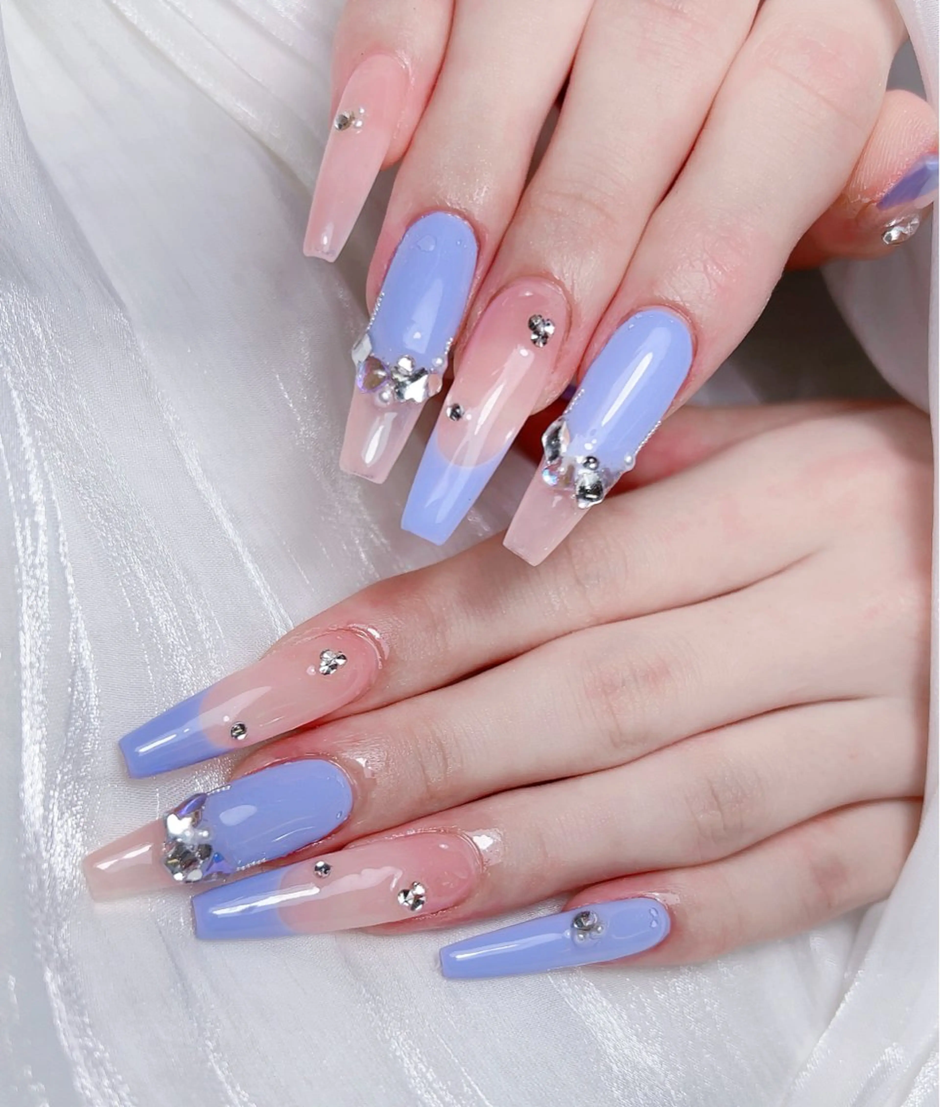 ネイル ハンドネイル M🌷nail 長さだし専門店のネイルデザイン