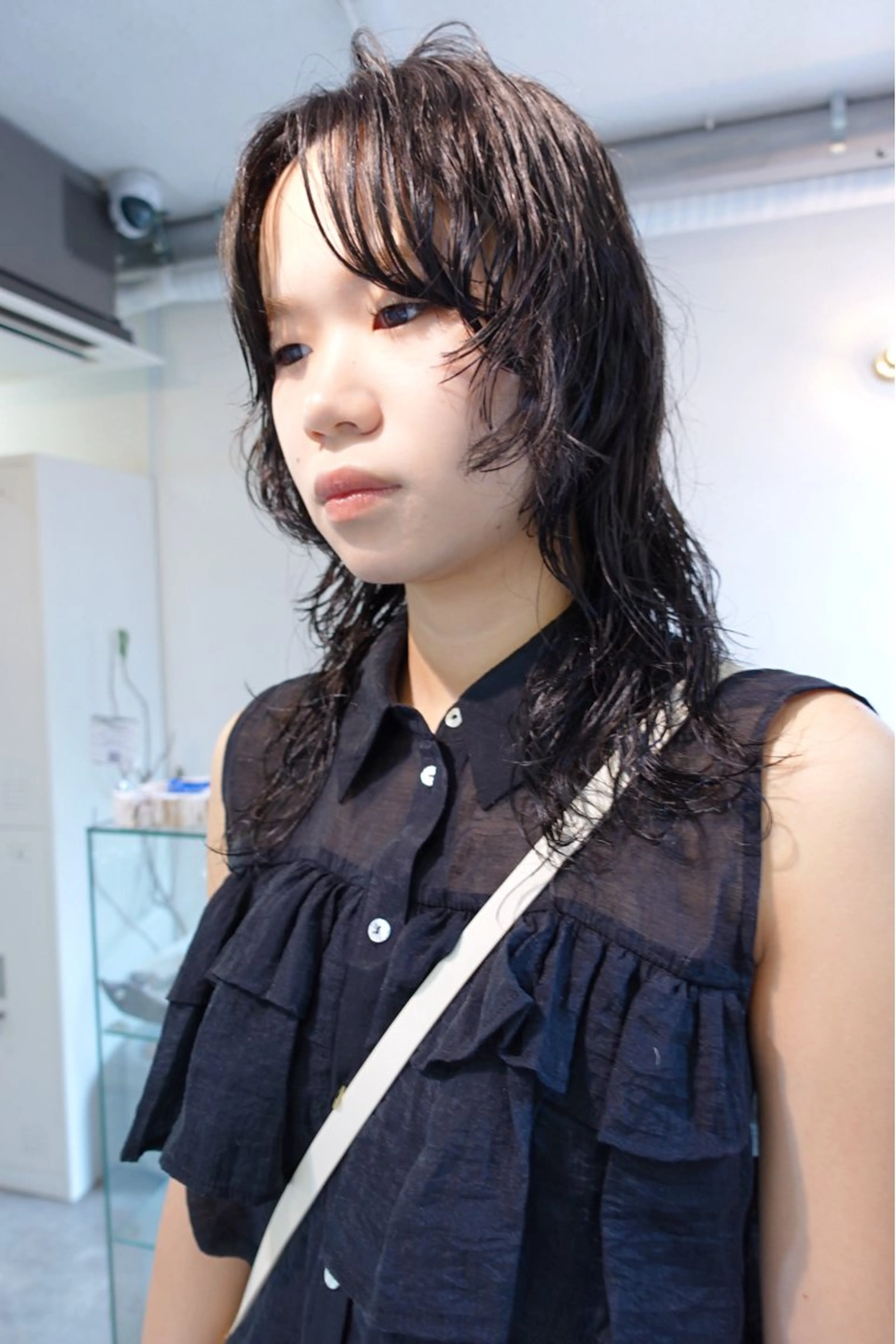 セミロング パーマ カット パーマ sakura🌸 レイヤー/韓国ヘアのヘアスタイル