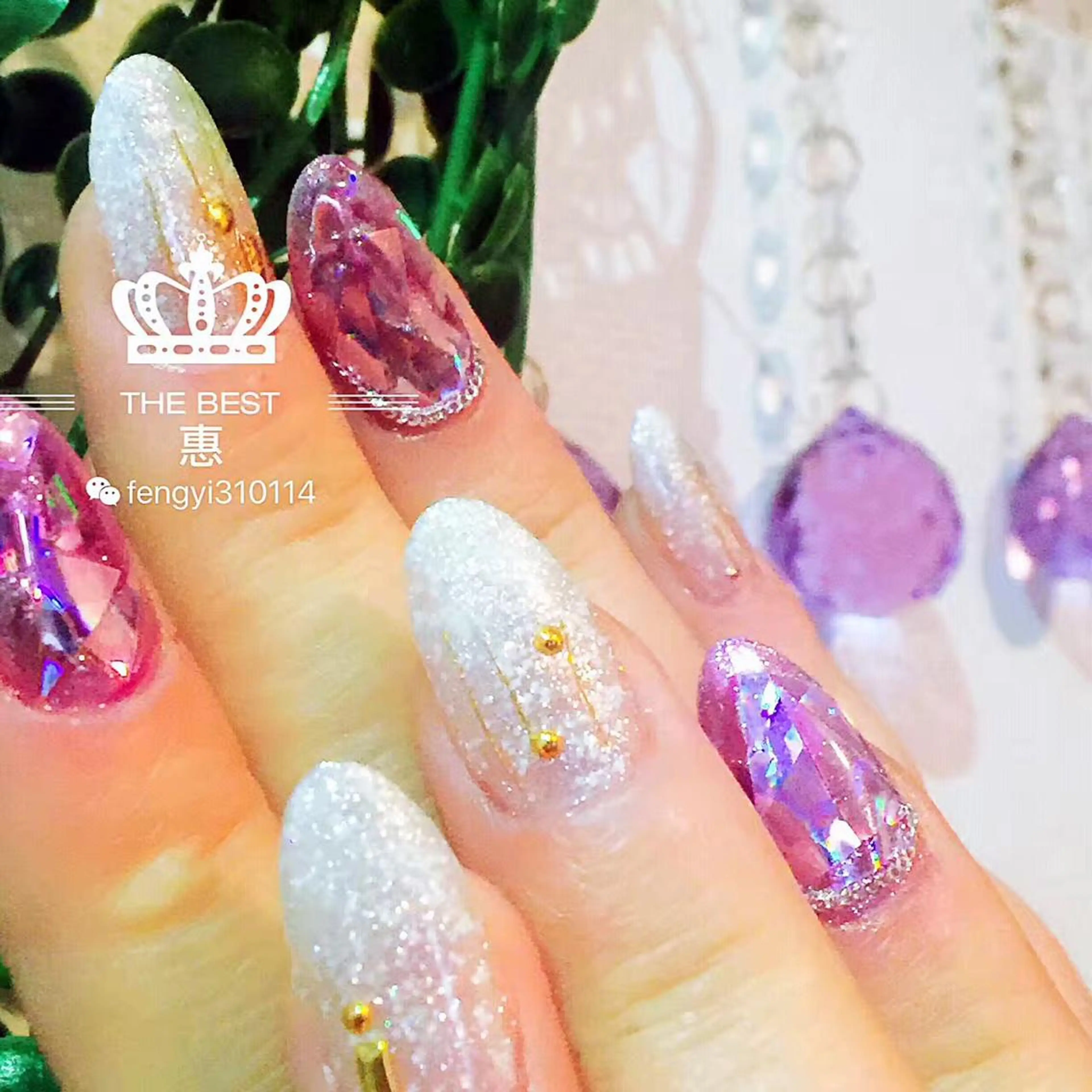 ミディアム めぐみのネイルサロン 惠のネイルデザイン