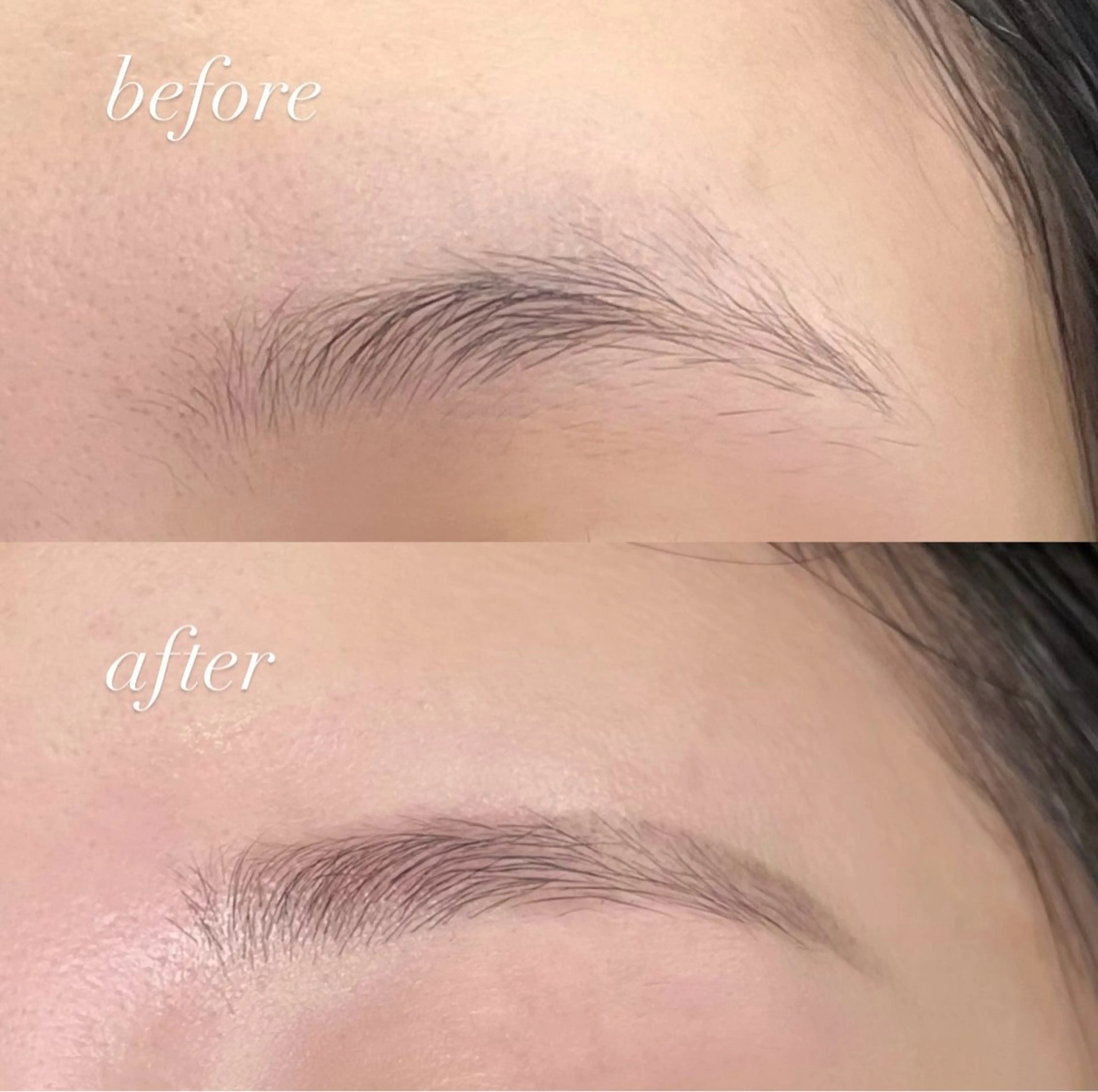 アイブロウ 眉毛ワックス脱毛 une fleur MIYUのマツエク・マツパデザイン