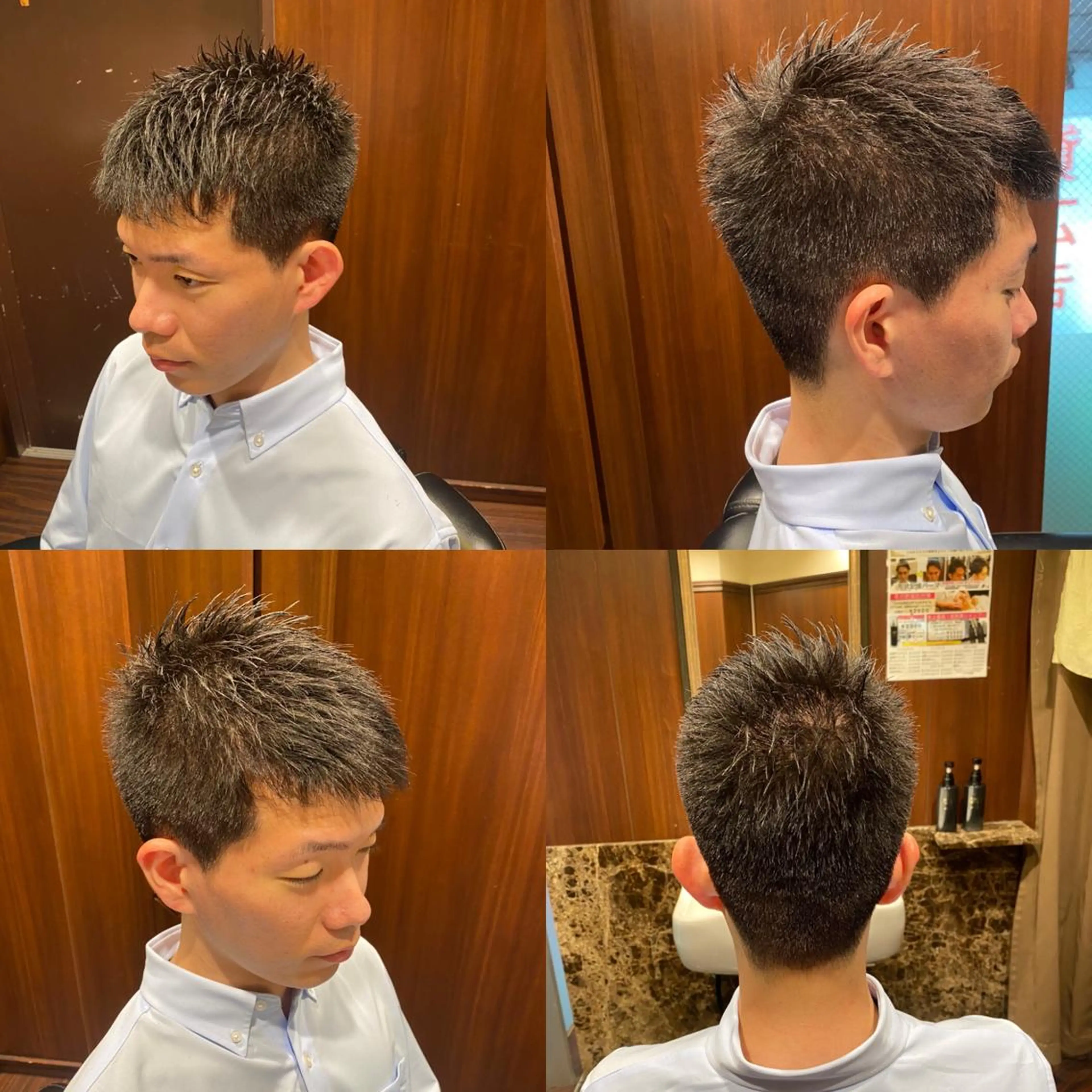 ショート メンズ 高橋 亜美奈のヘアスタイル