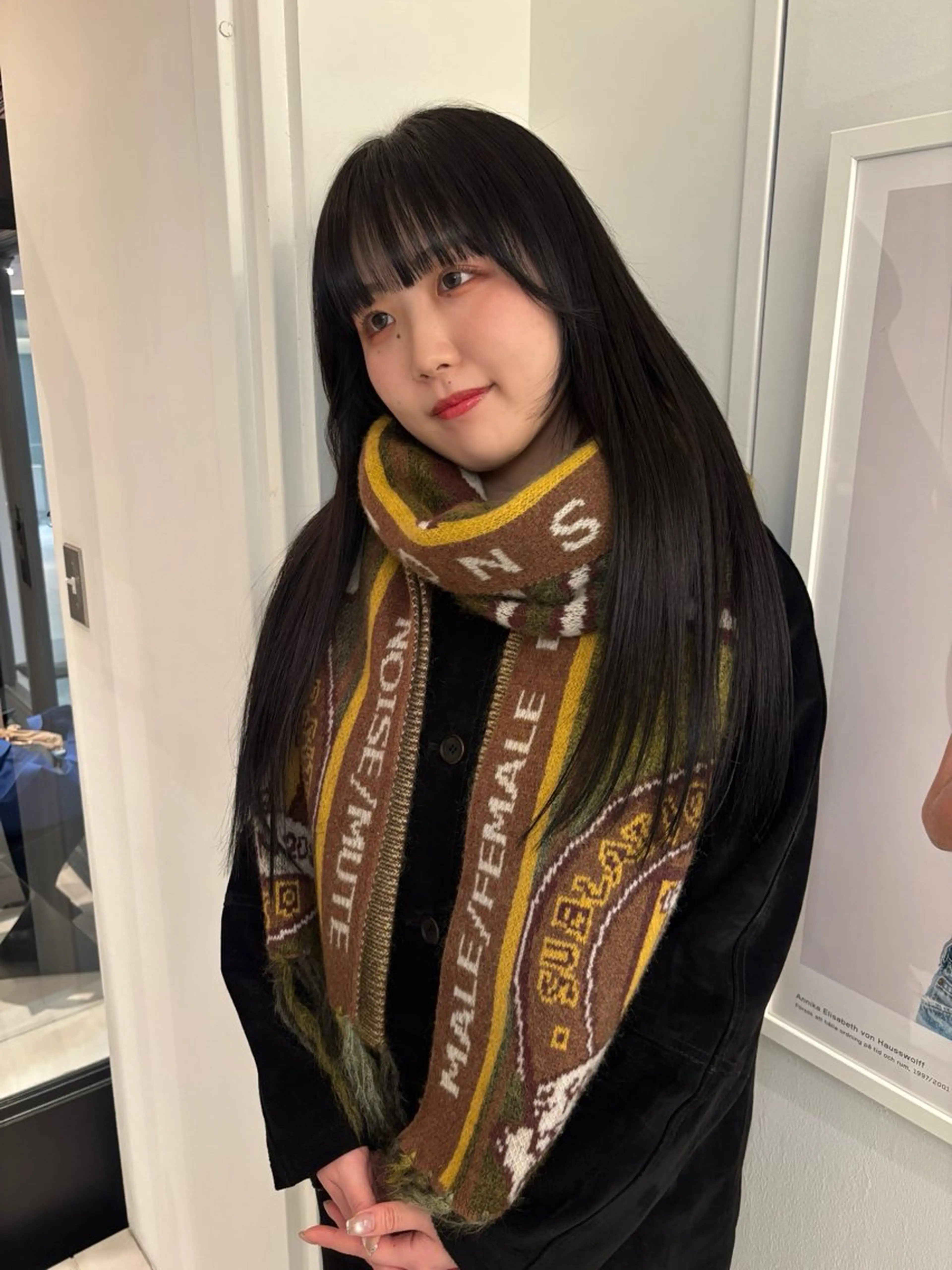 ロング カラー カット ヘアカラー riria/ボブ /ブラウンカラー🎀のヘアスタイル