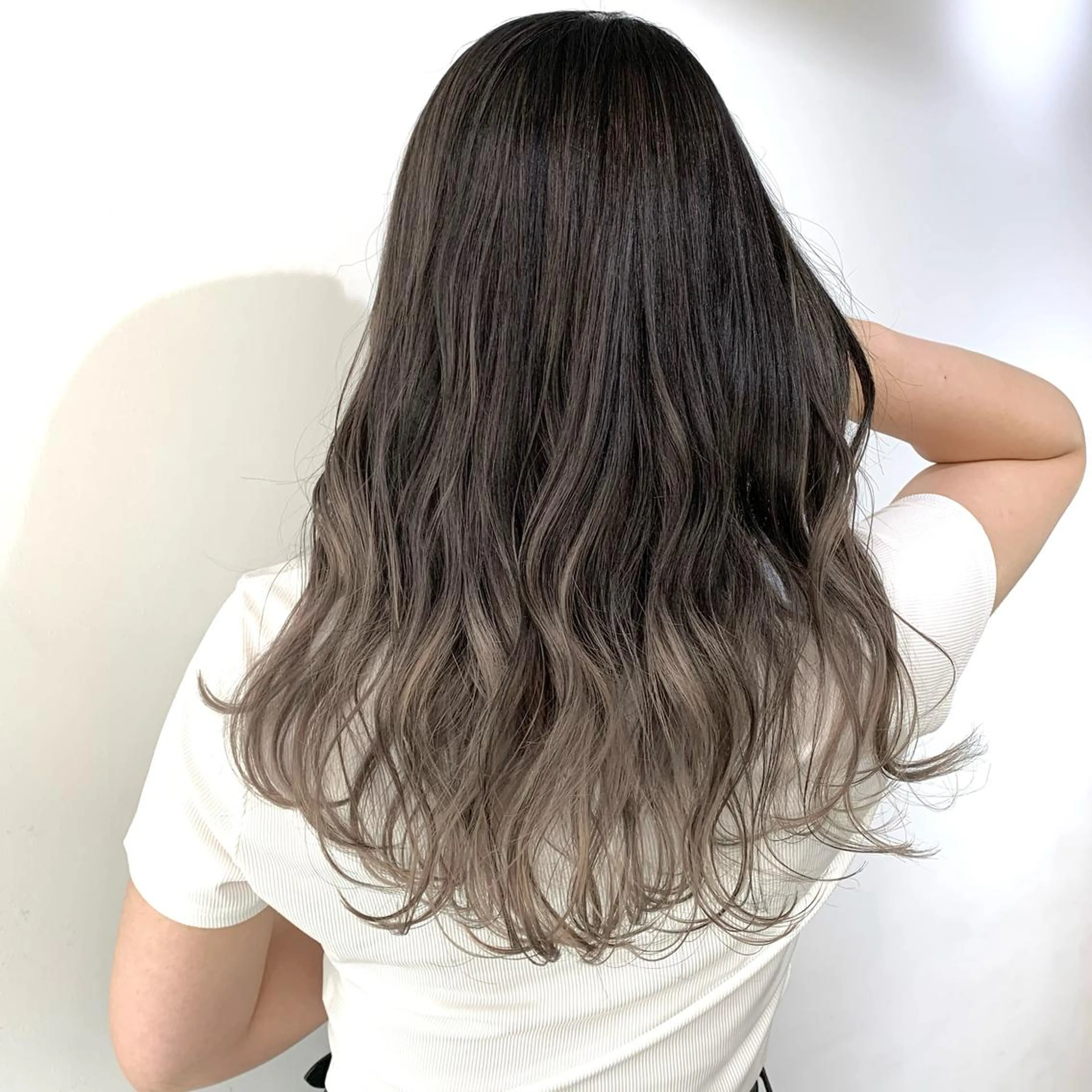 ロング カット ヘアカラー 縮毛矯正 トリートメント 韓国風/髪質改善/ Kiyoraのヘアスタイル