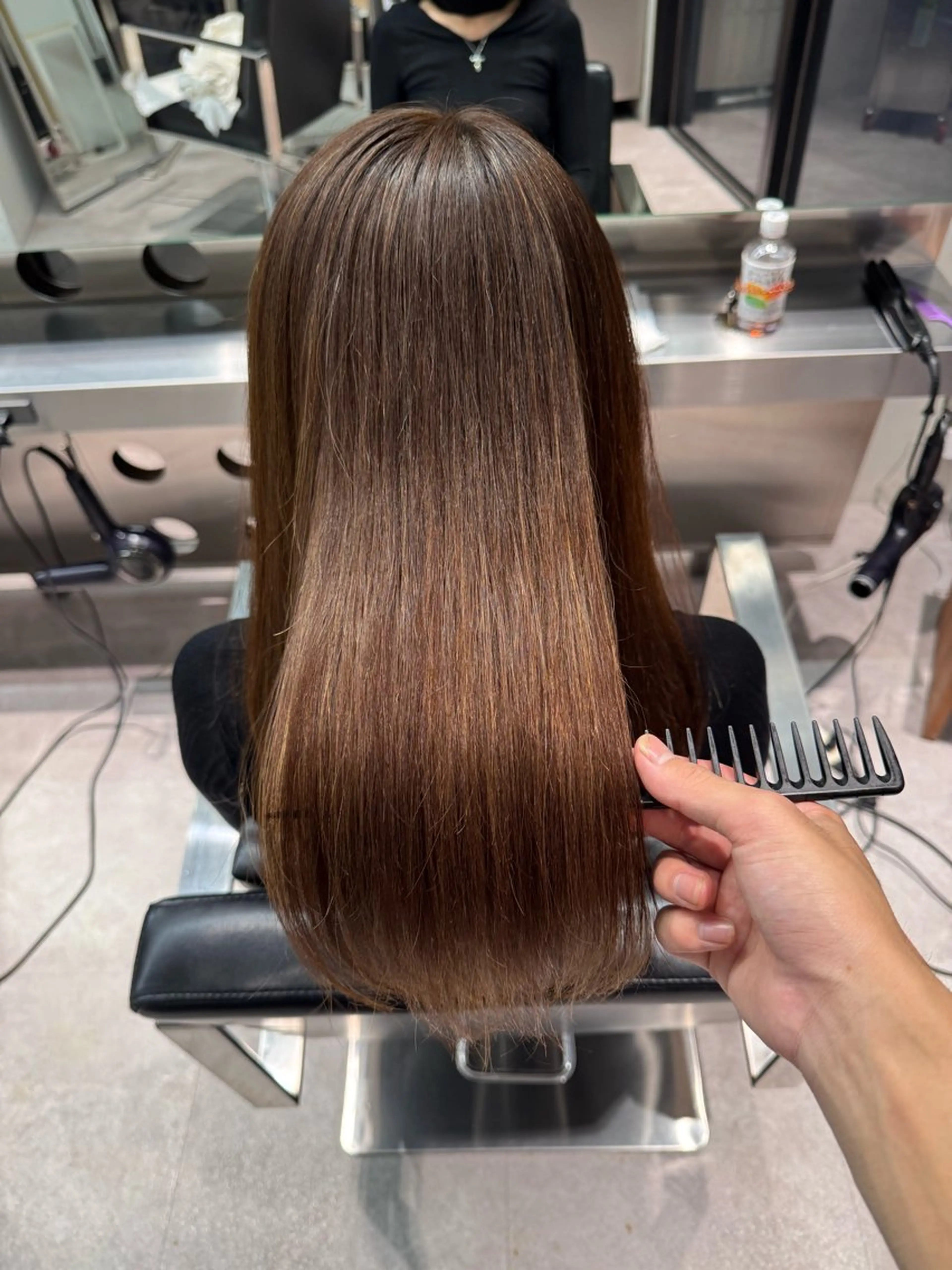 ロング カラー 北村 岳久翔のヘアスタイル