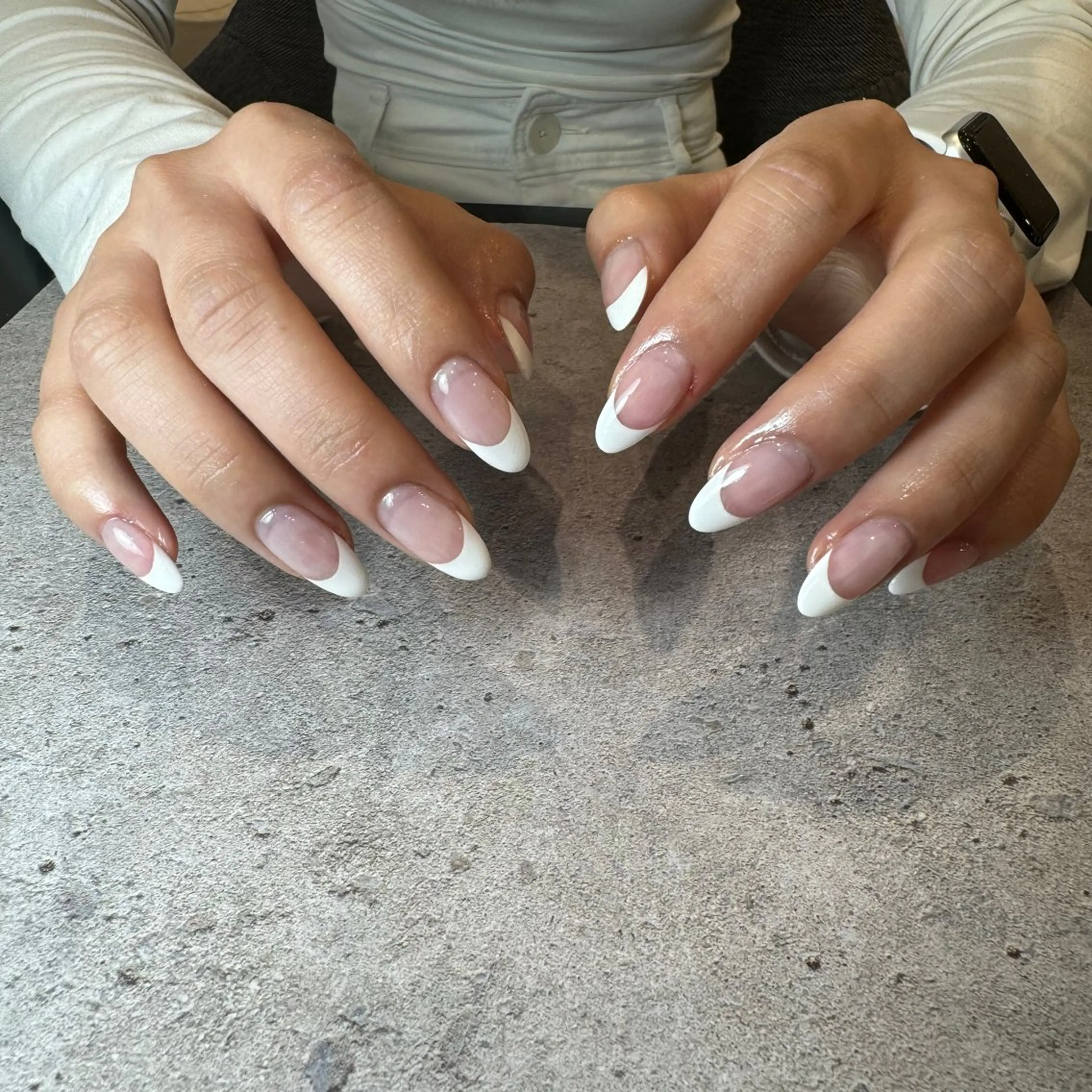 ネイル フレンチネイル yate' narumiのネイルデザイン