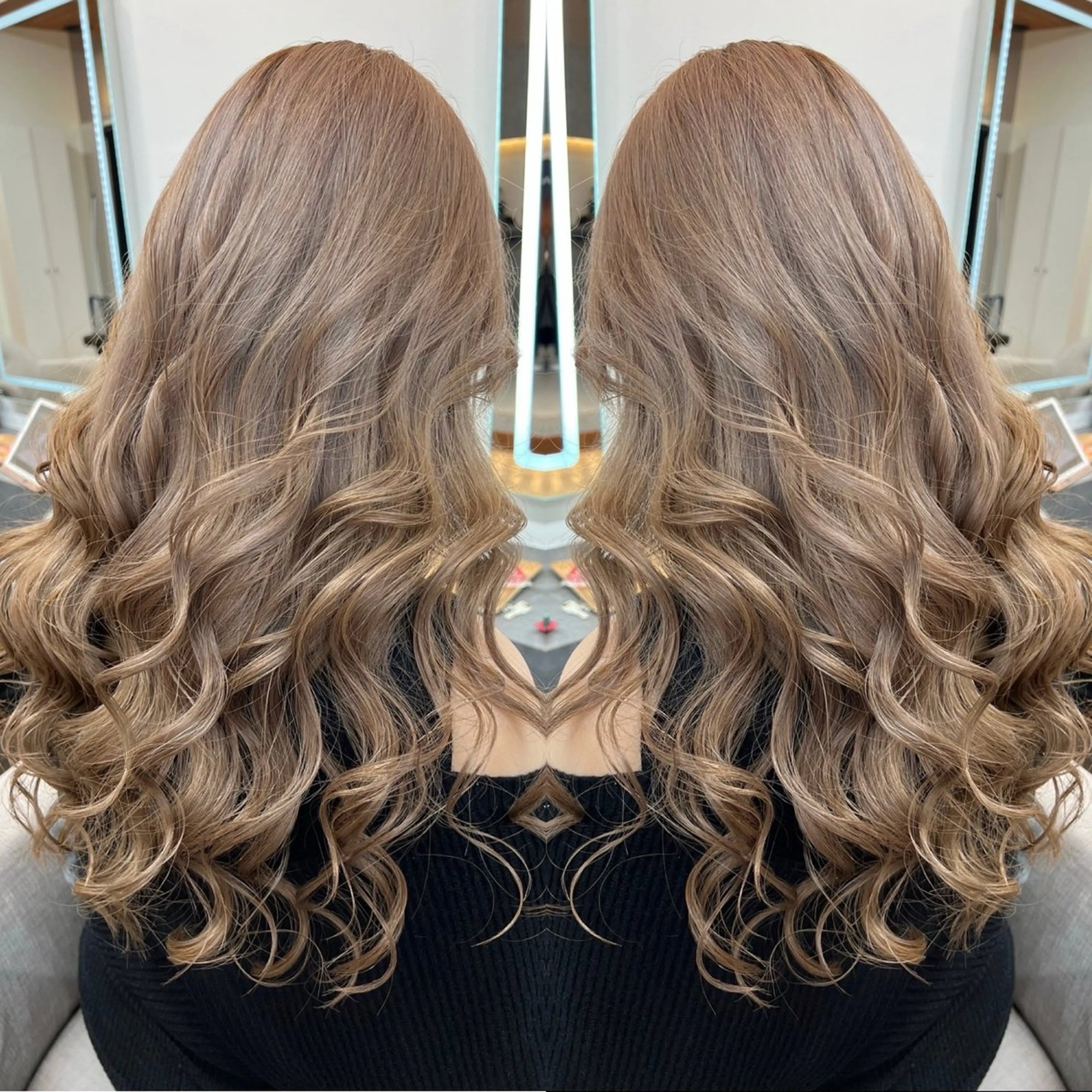 ロング カラー 透明感カラー grow渋谷所属・ギャル/grow渋谷 🌺Non👶🏾のヘアスタイル