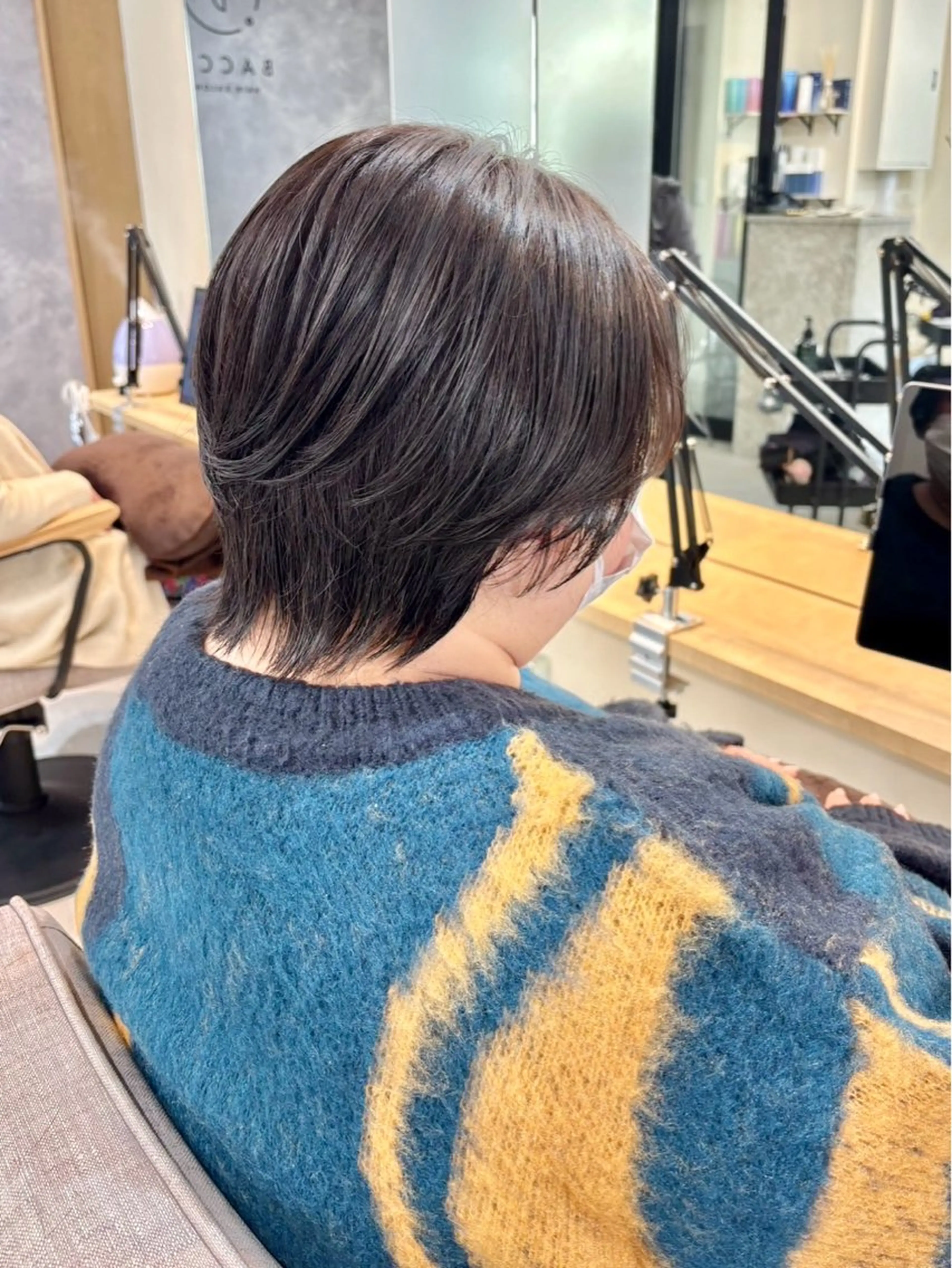 ショート 桜木町2分/くびれ /ボブ/ナチュラルのヘアスタイル