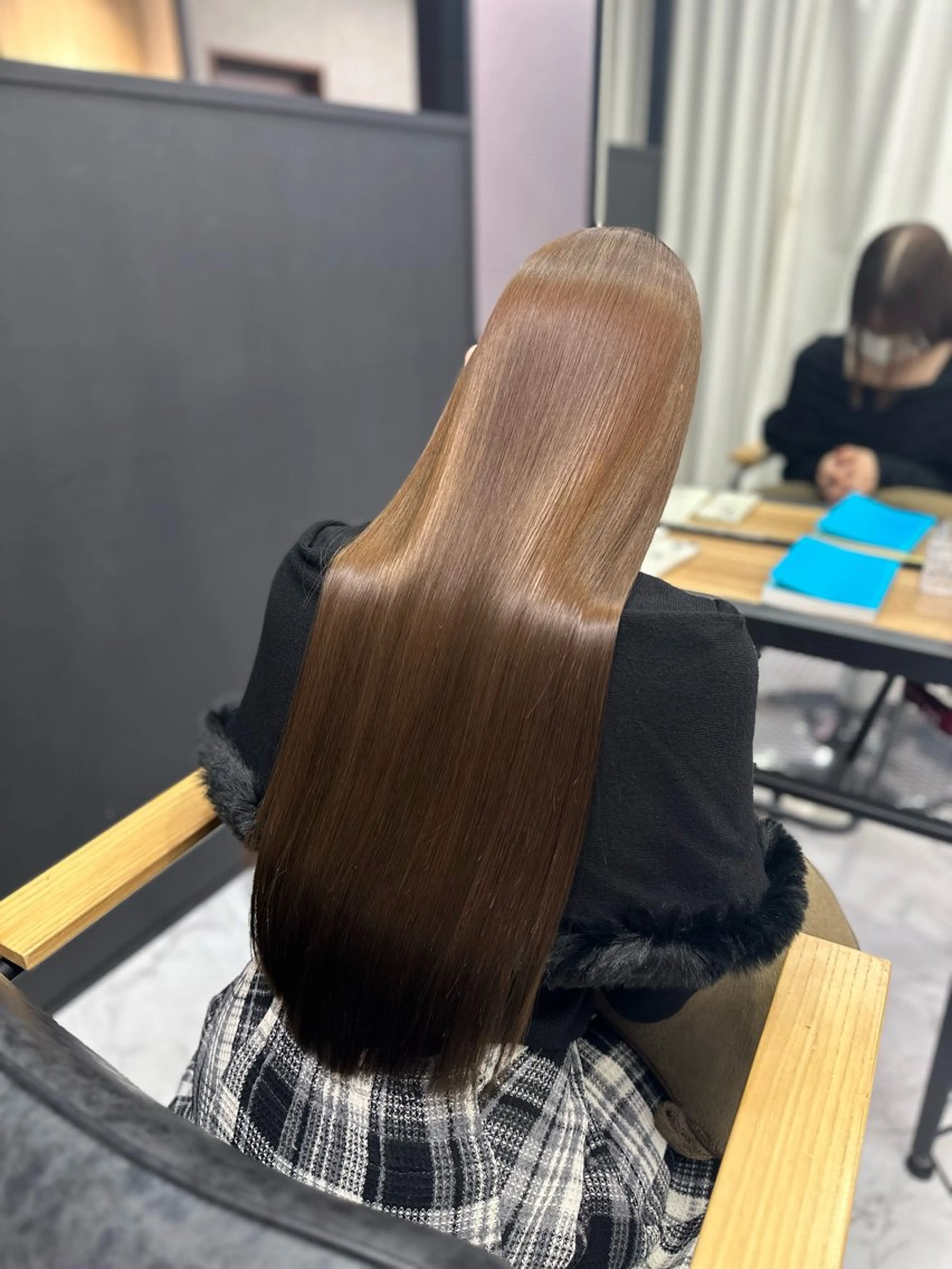 ロング 縮毛矯正 トリートメント RAF TOKYO 2nd所属・美髪矯正/髪質改善/ ヒロムのヘアスタイル