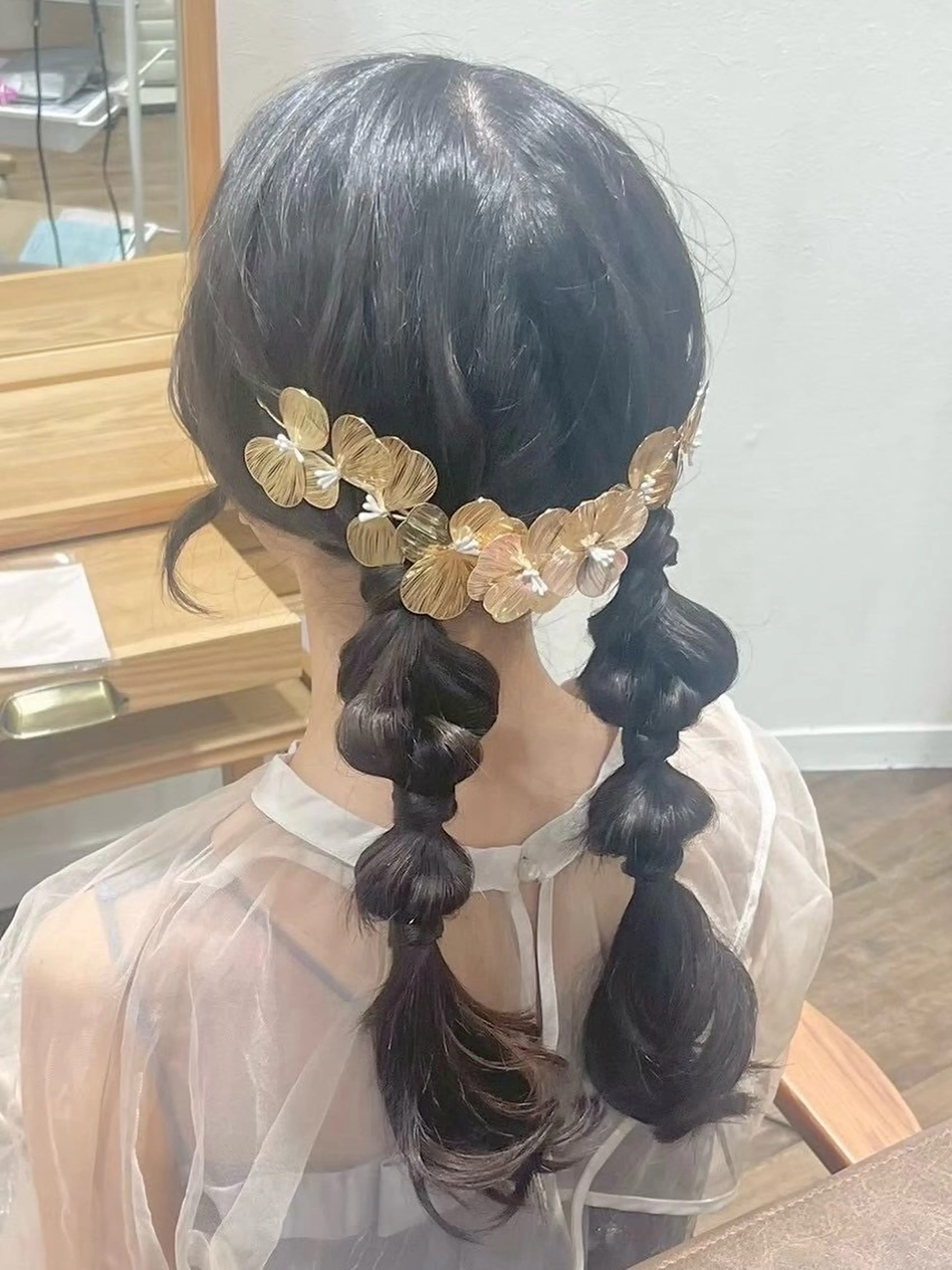 ヘアアレンジ ヘアセット 寒色/艶カラー 🐺❄️/ yuu.のヘアスタイル