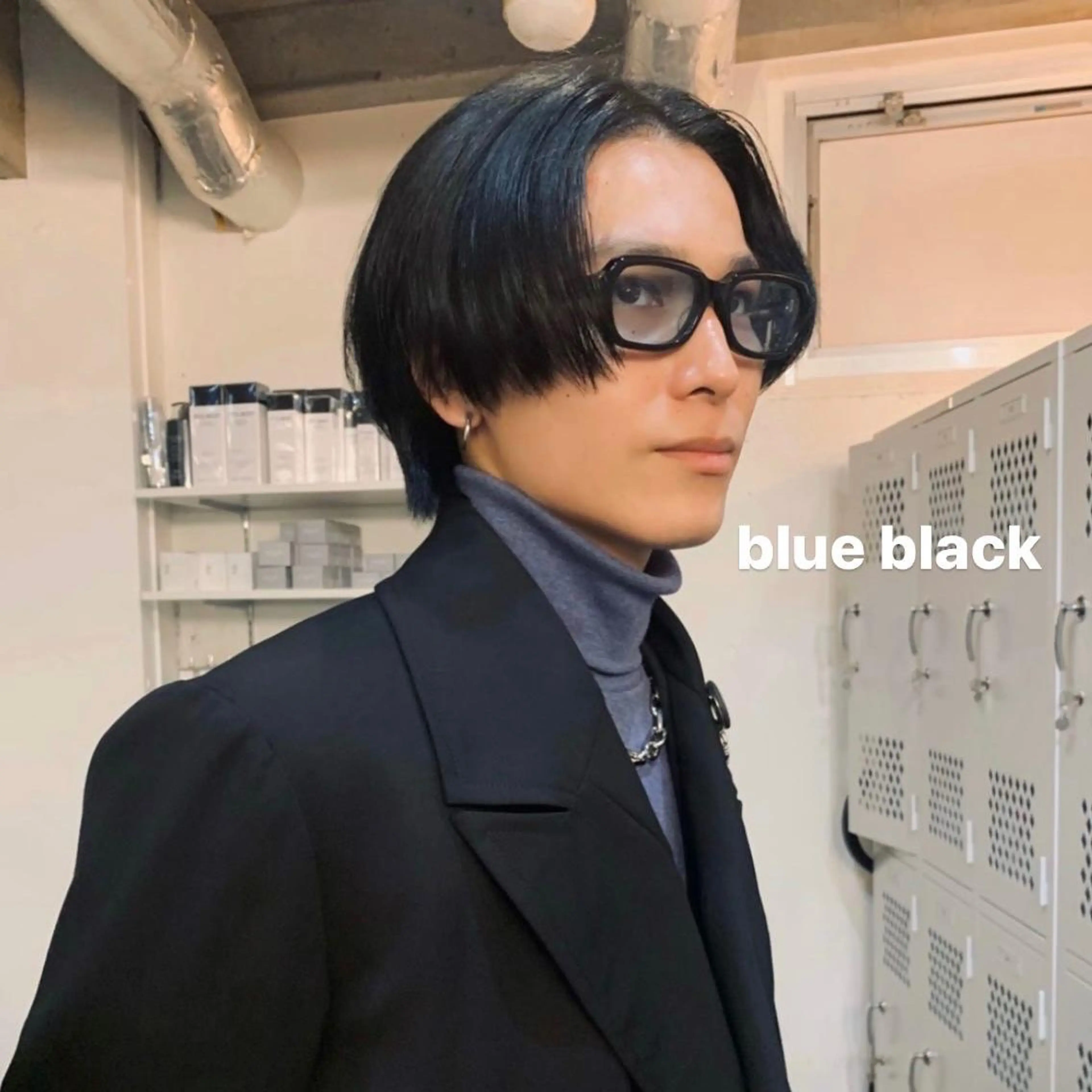 ショート カラー メンズ fifth所属・センターパート／マッ シュ／パーマ　あさみのヘアスタイル