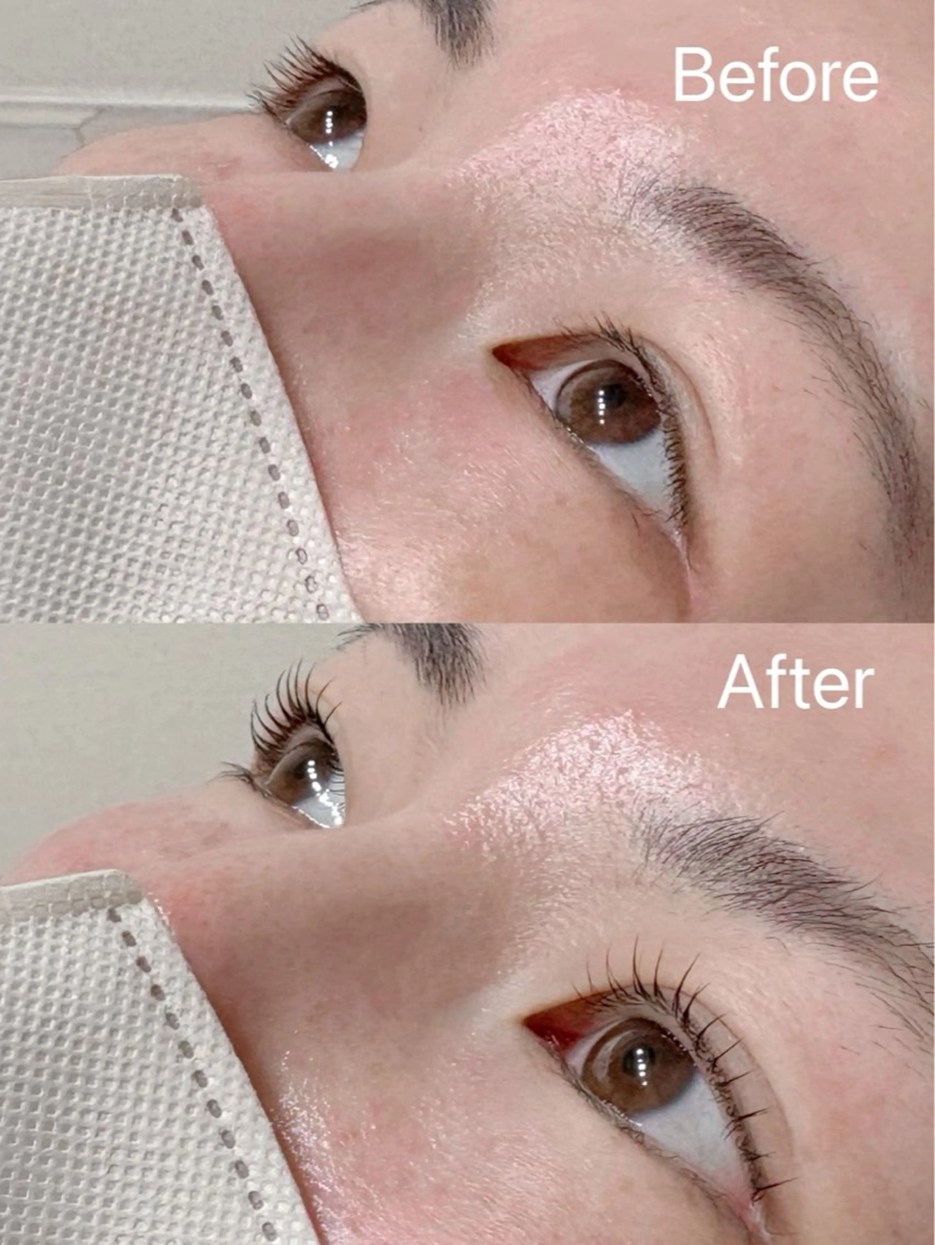 マツエク・マツパ 一重×まつ毛パーマ アイリスト¨̮♡ 春香のマツエク・マツパデザイン