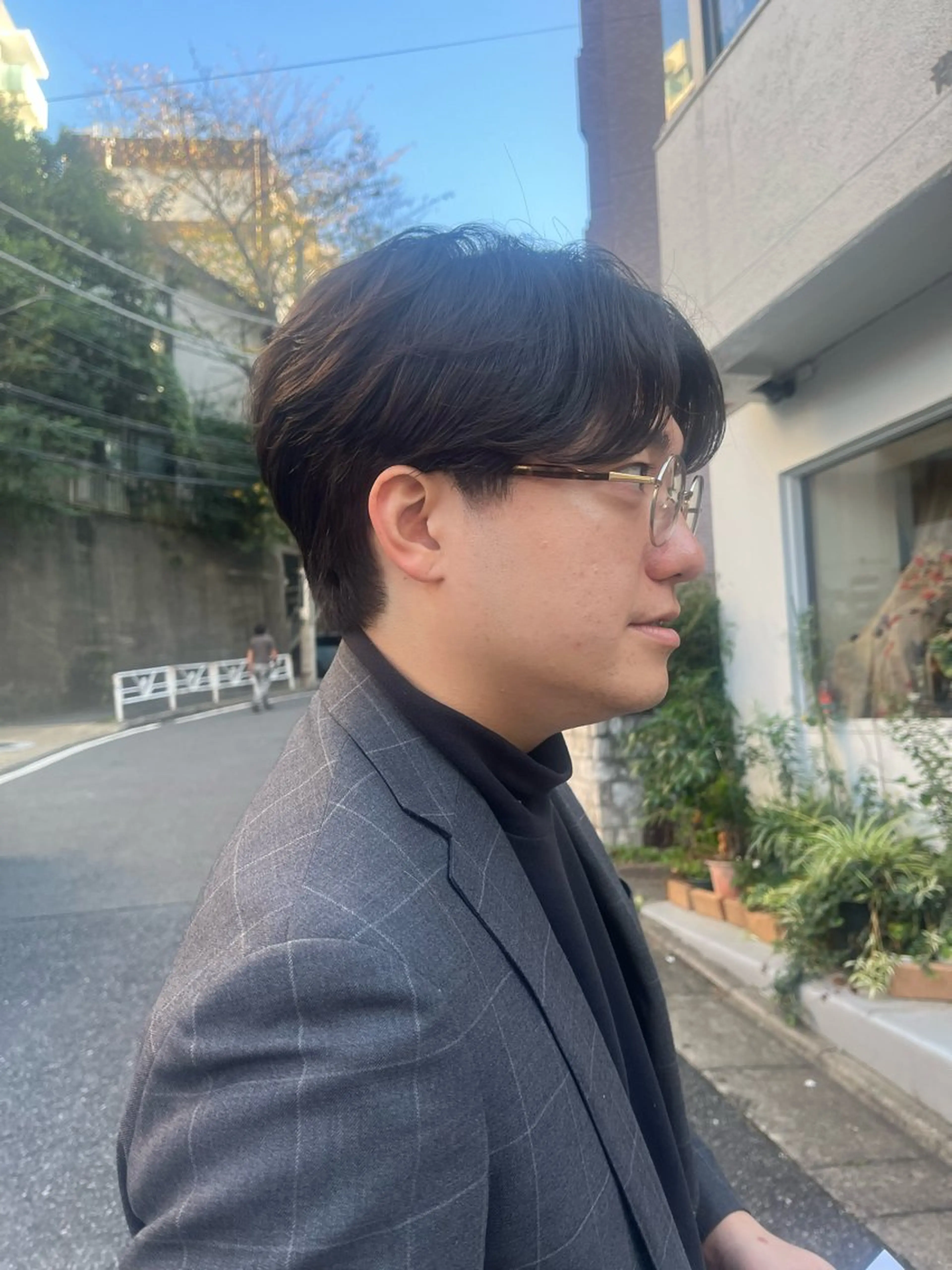 パーマ メンズ カット パーマ 縮毛矯正 トリートメント 🦮shiori アイドルオタク🦮のヘアスタイル