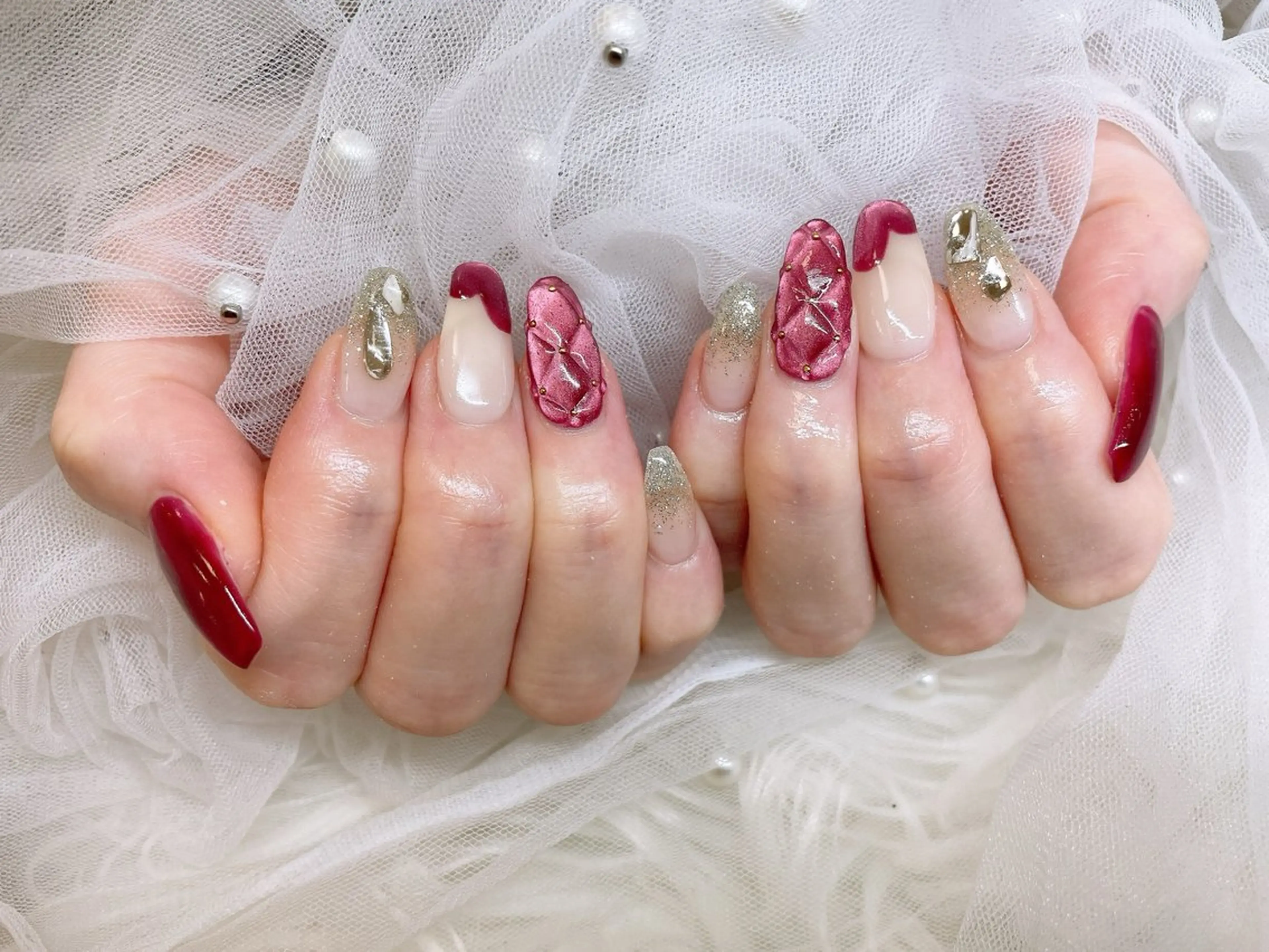 ネイル cachette. 尾関のマツエク・マツパデザイン