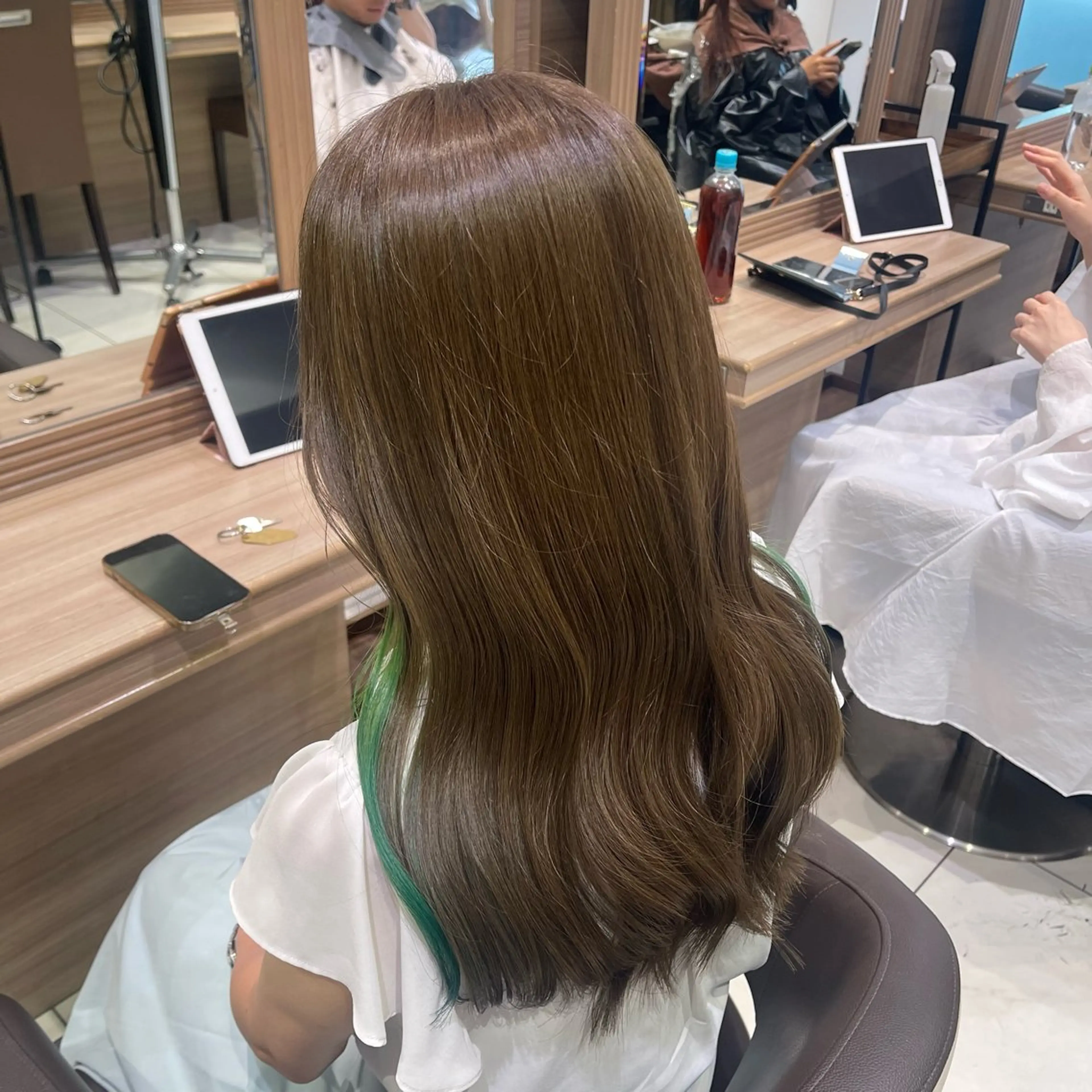 ロング カラー ヘアカラー トリートメント ヘアセット 艶カラー みゆう🎀のヘアスタイル