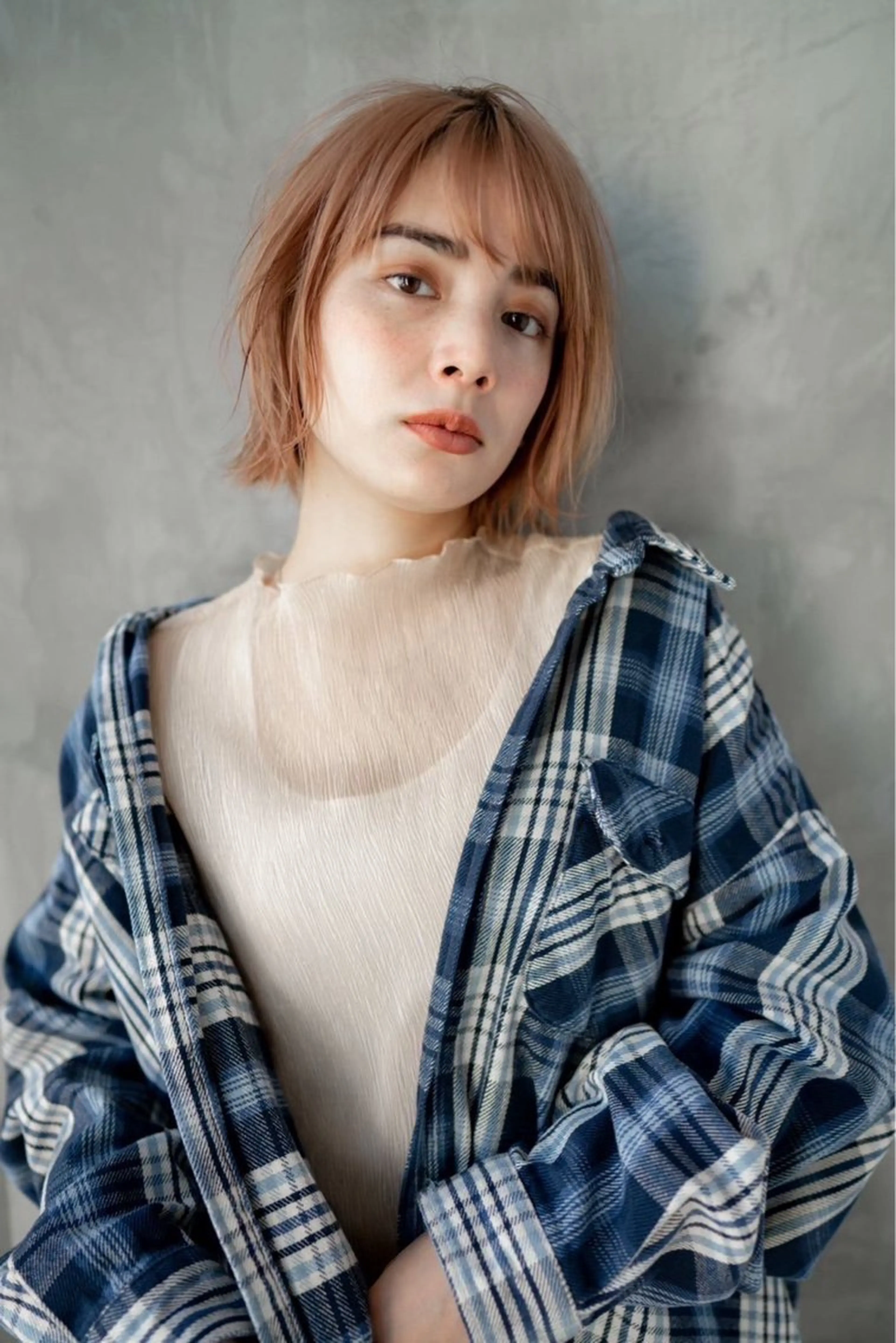 ミディアム カラー MISAKI🪐 💫のヘアスタイル