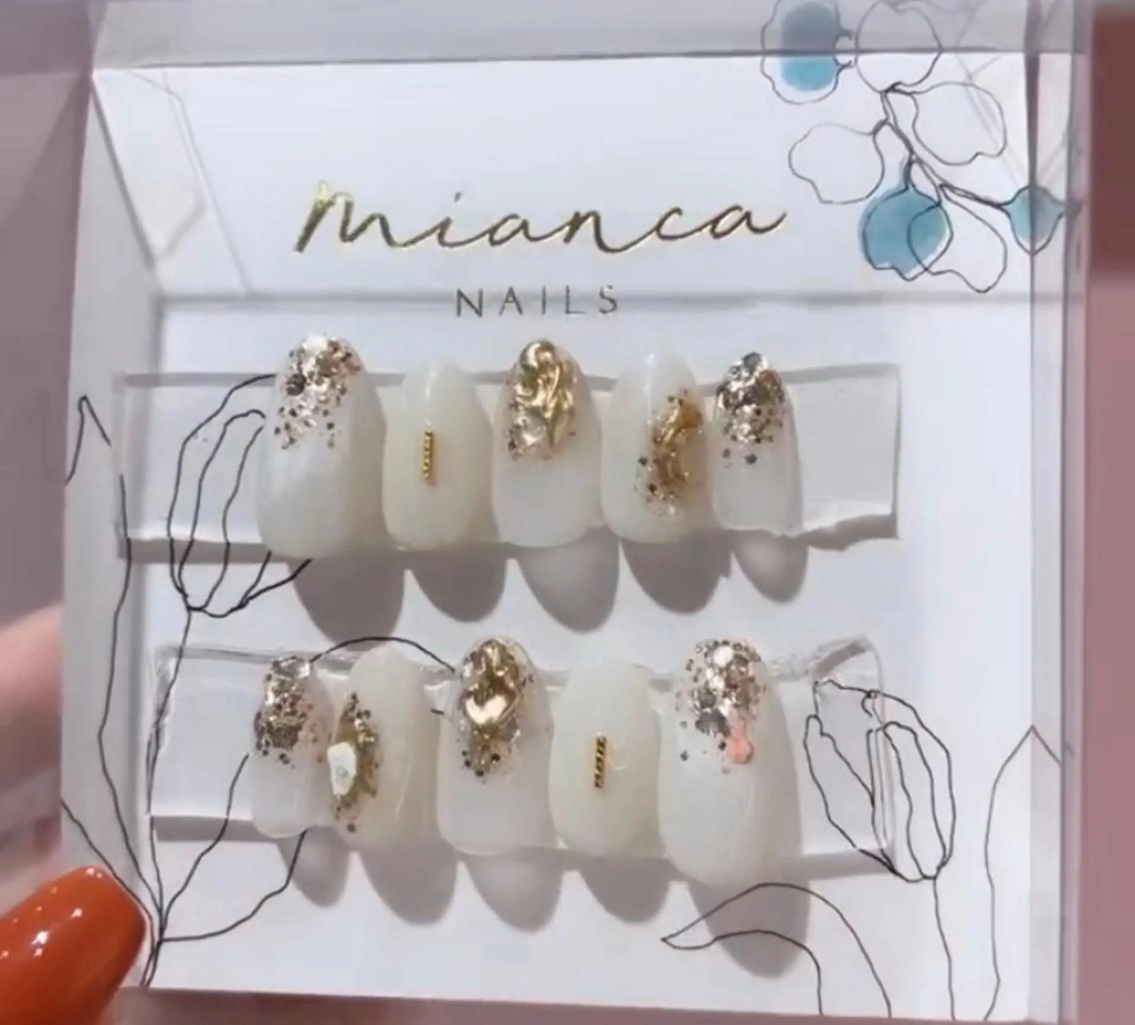 ネイル ハンドネイル ハンドケア Eden　private nail saron所属・Eden ♾️のネイルデザイン