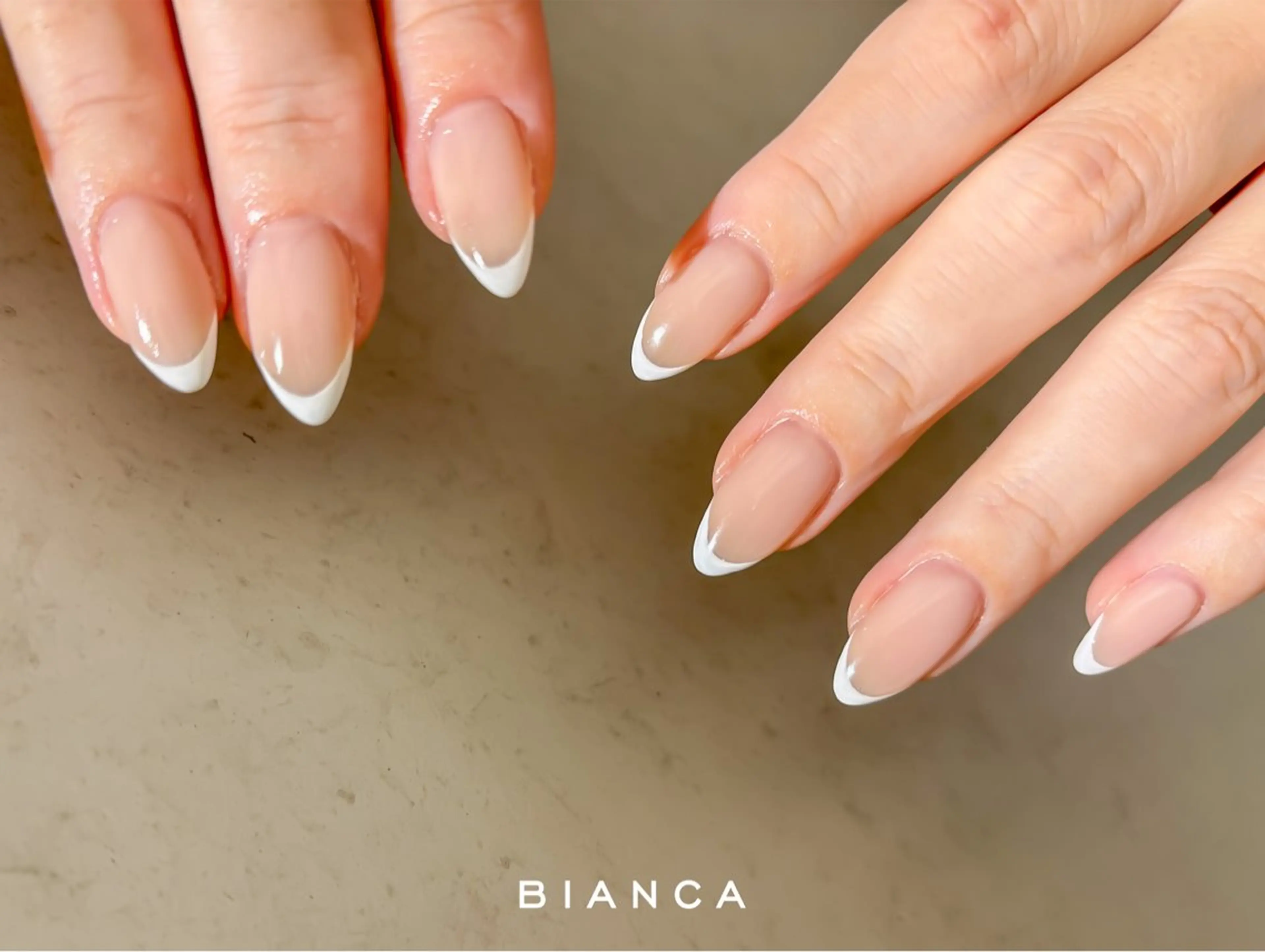 【オフあり】ハンド💅🏻《フレンチネイル🍭》パラジェル変更+¥1,100✨／横浜関内桜木町の写真