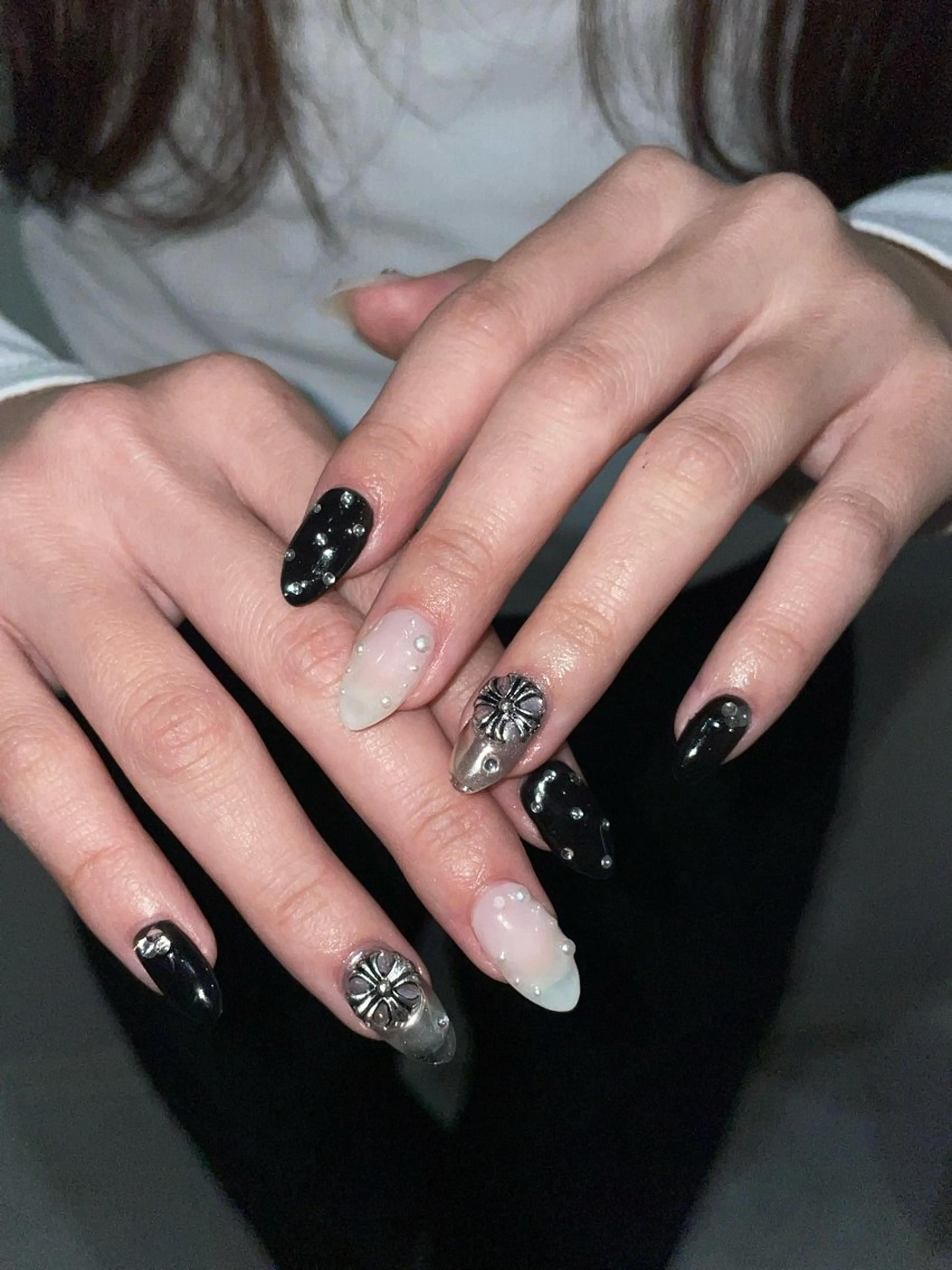 ネイル ハンドネイル GO TODAY 吉祥寺Glint所属・うの 韓国ﾈｲﾙ໒꒱⋆⭒˚のネイルデザイン