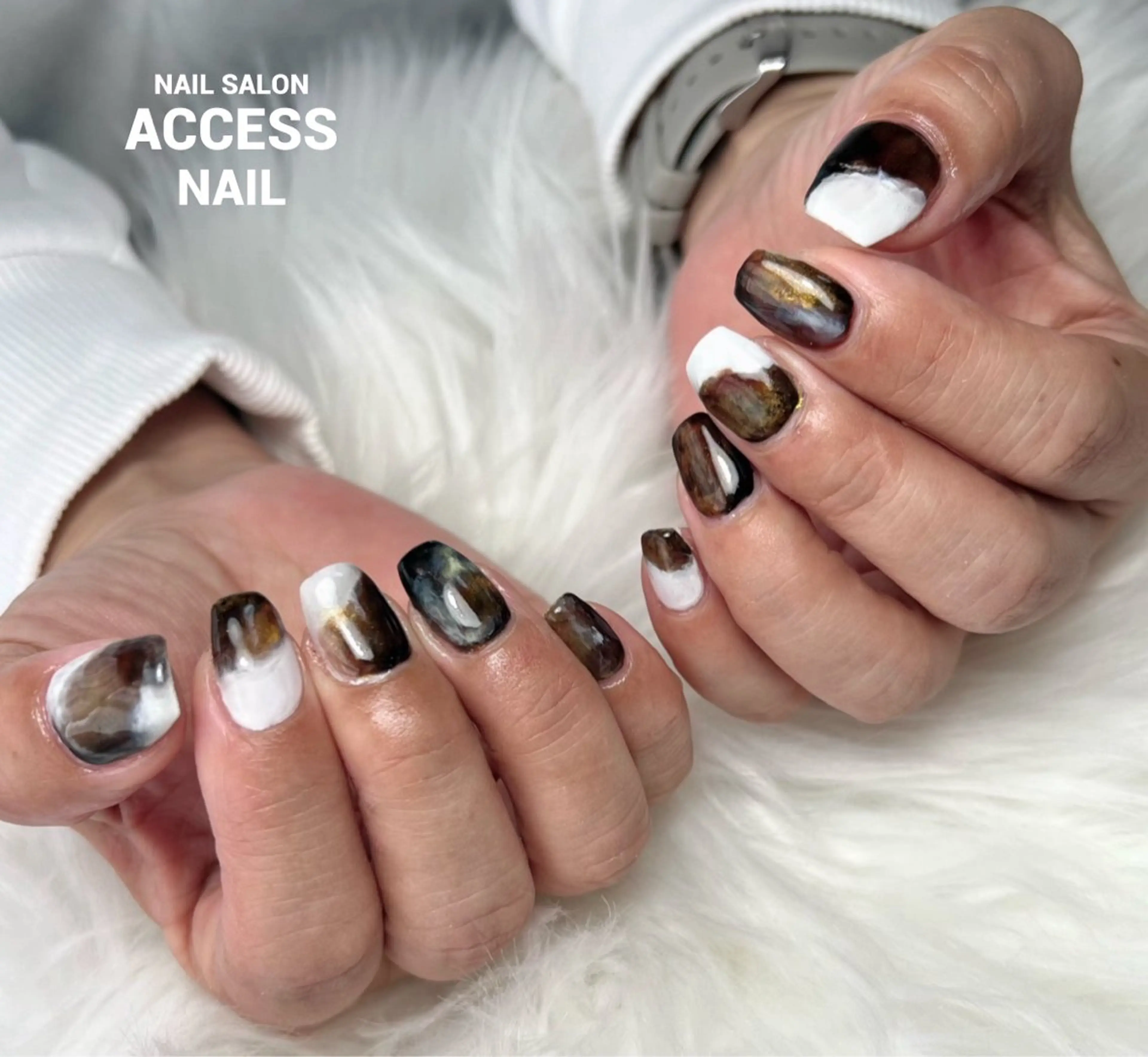 ネイル access nailのネイルデザイン