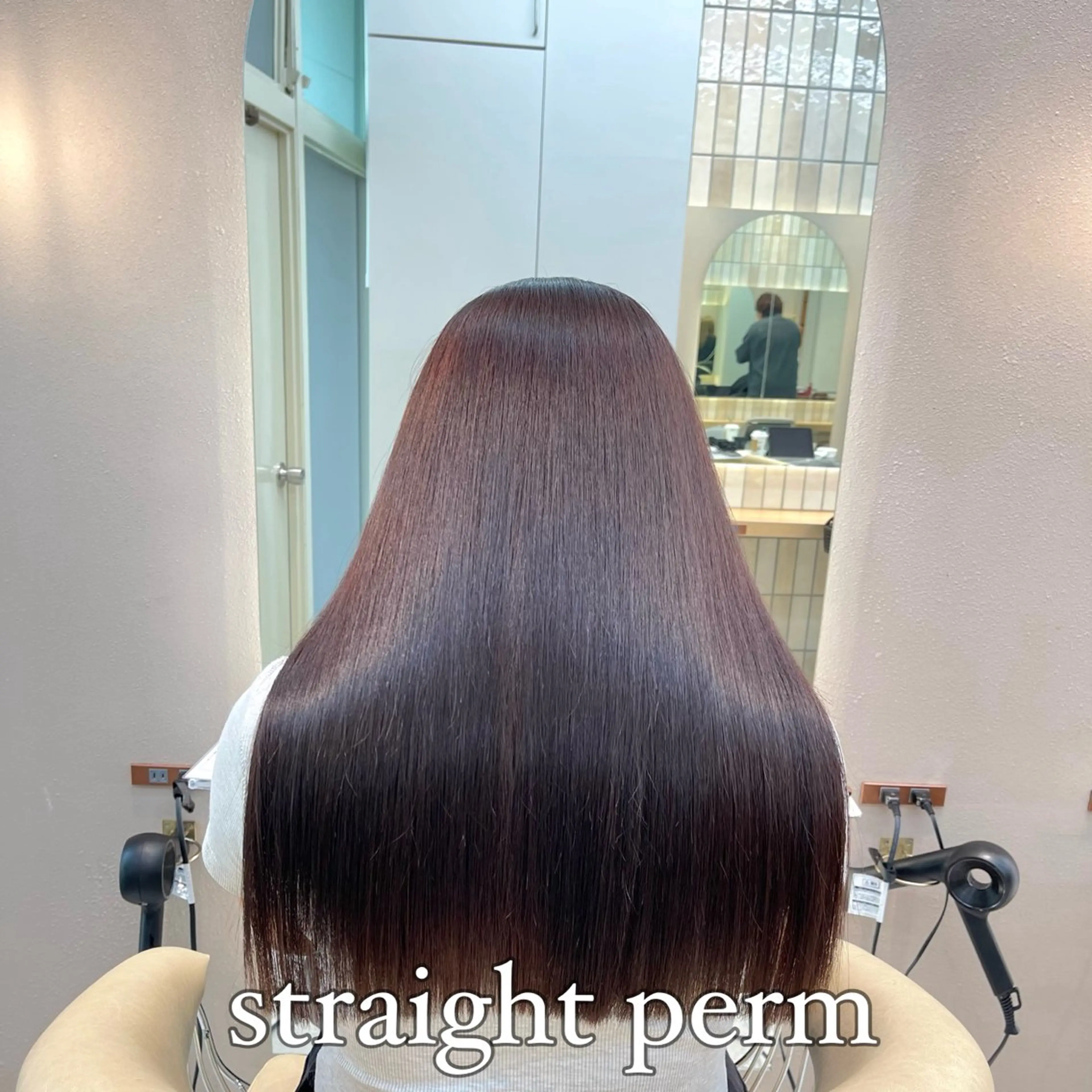 【💖フルコース💖】韓国カット＋艶カラー+美髪縮毛矯正+髪質改善トリートメントの写真