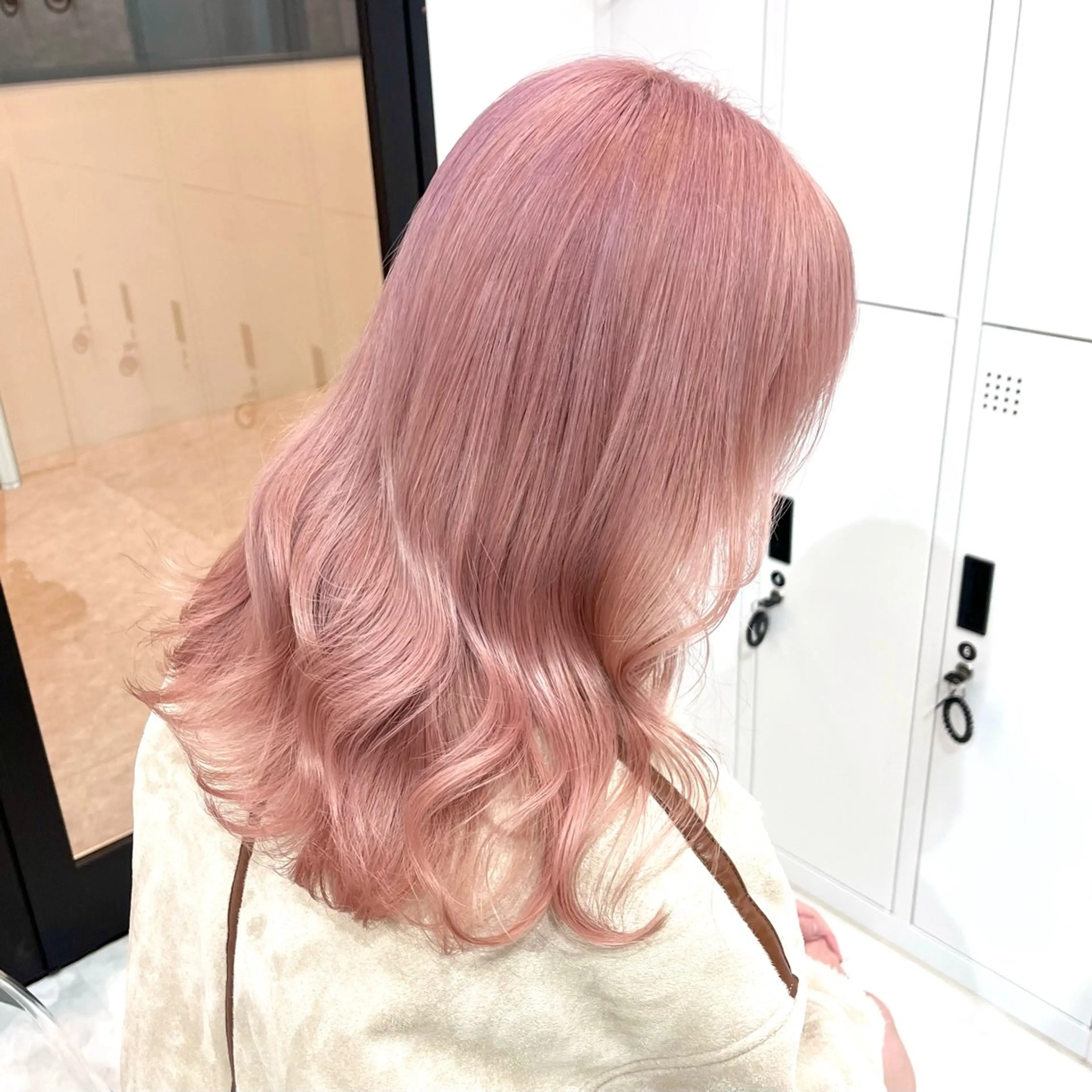 ロング カラー パーマ ヘアアレンジ メンズ キッズ ヘアカラー トリートメント 💖オタク美容師 ꒰ঌ♡モモ♡໒꒱のヘアスタイル