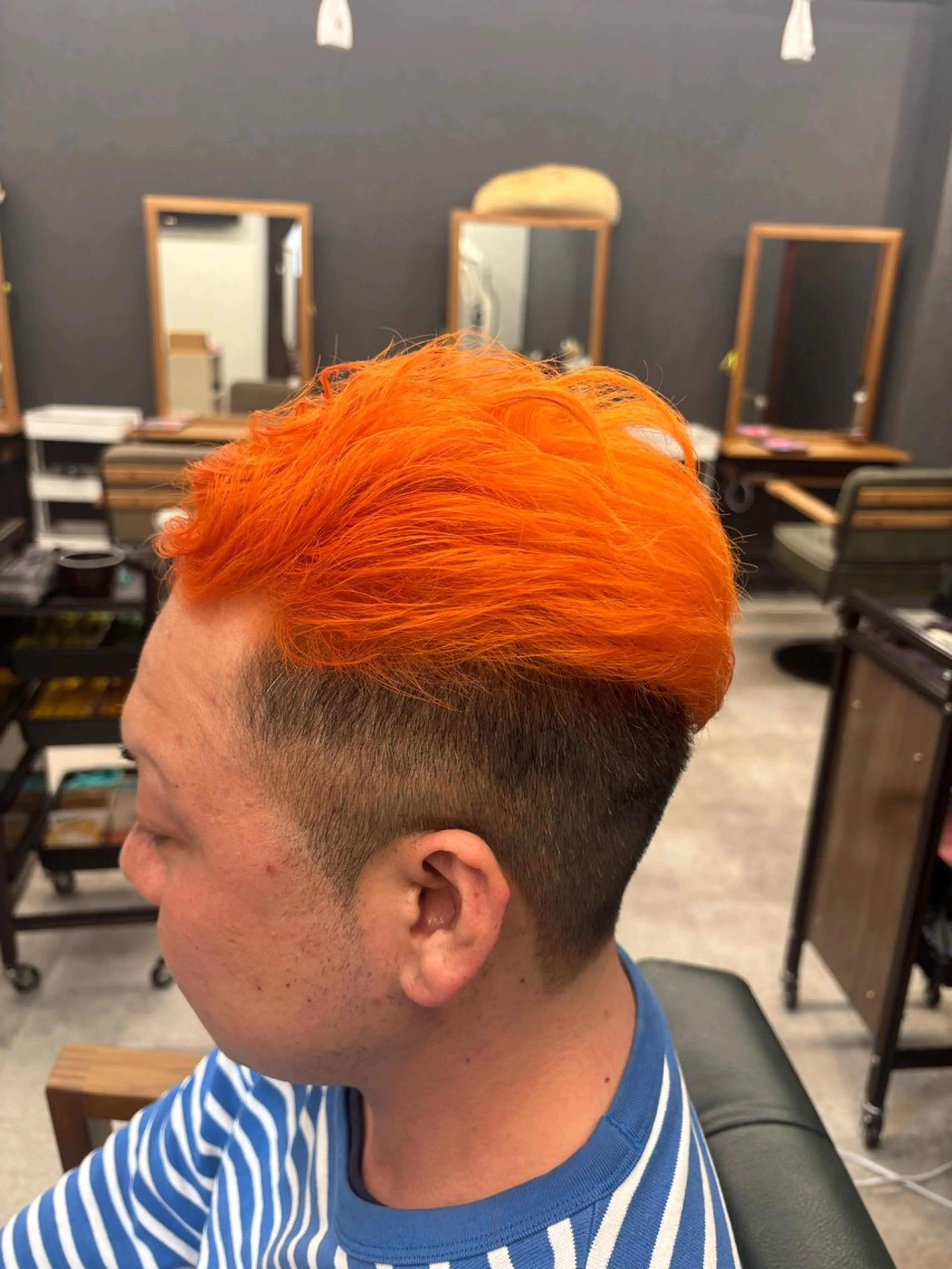 カラー メンズ 吉村 悠大のヘアスタイル