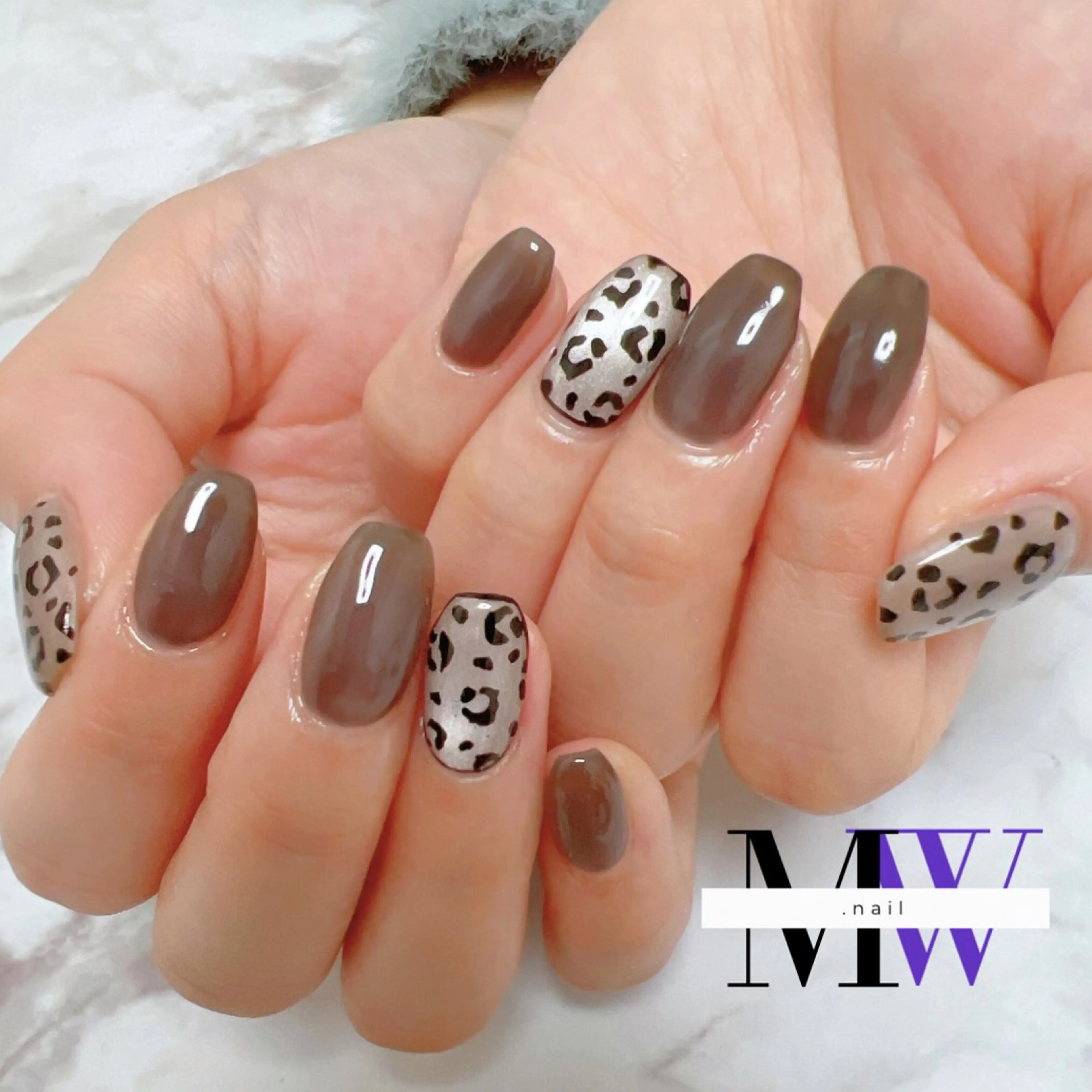 ネイル マグネットネイル ハンドネイル MW .nailのネイルデザイン