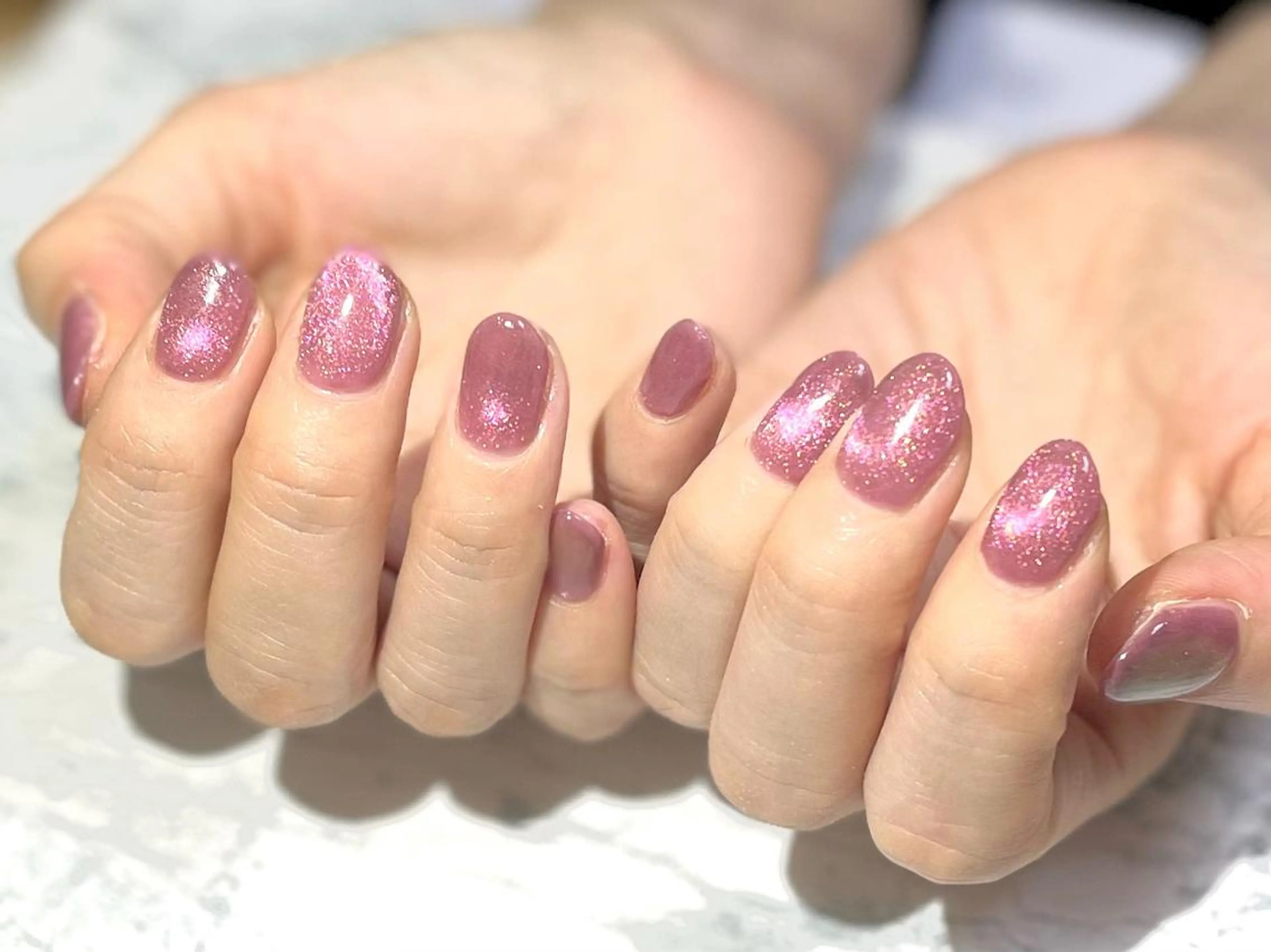ネイル フットネイル ビー玉ネイル ニュアンスネイル シンプルネイル 春ネイル ネイル フフラ所属・nail fufla ♡yamane♡のネイルデザイン