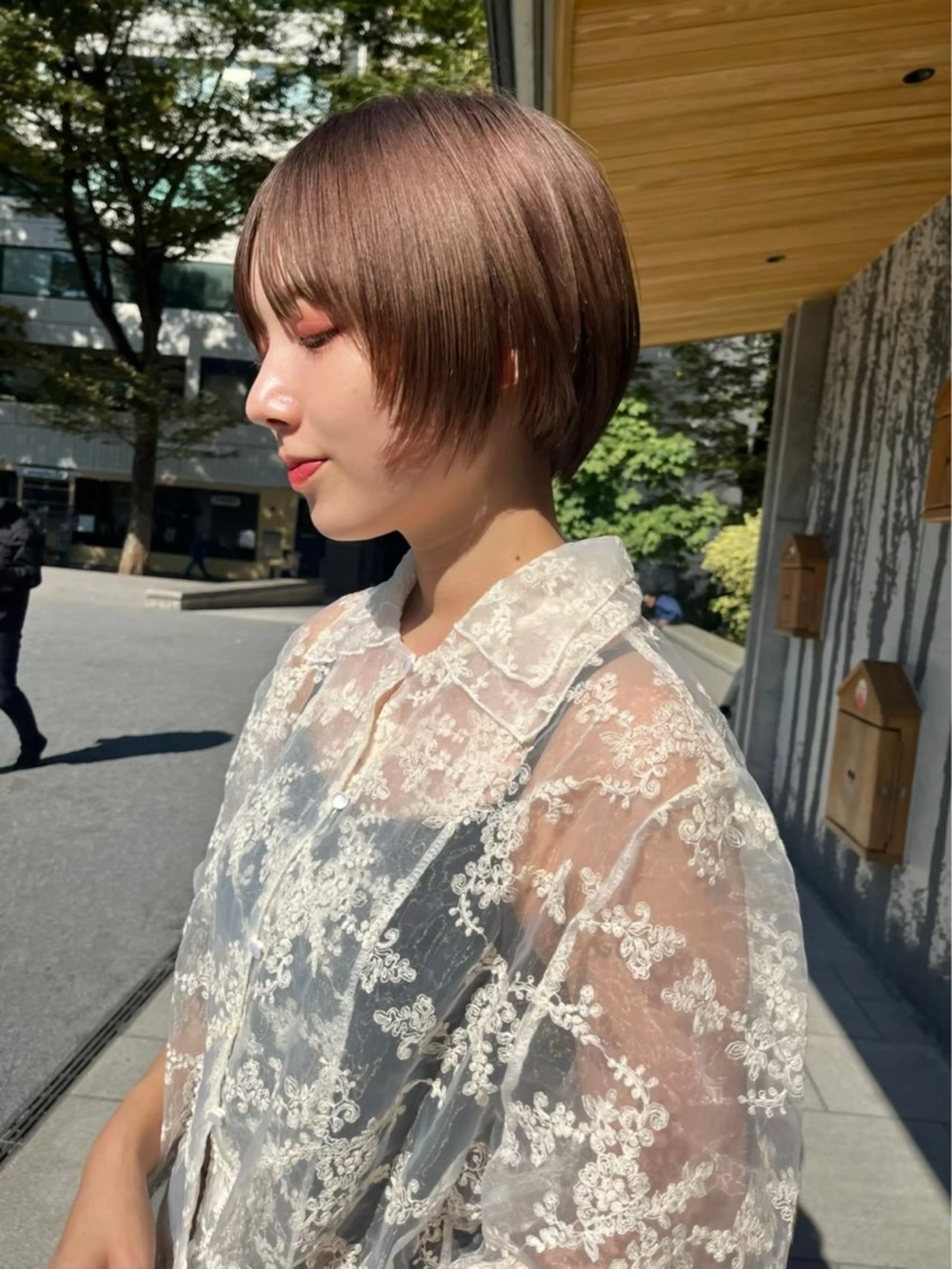 ショート トミオカ ノアのヘアスタイル