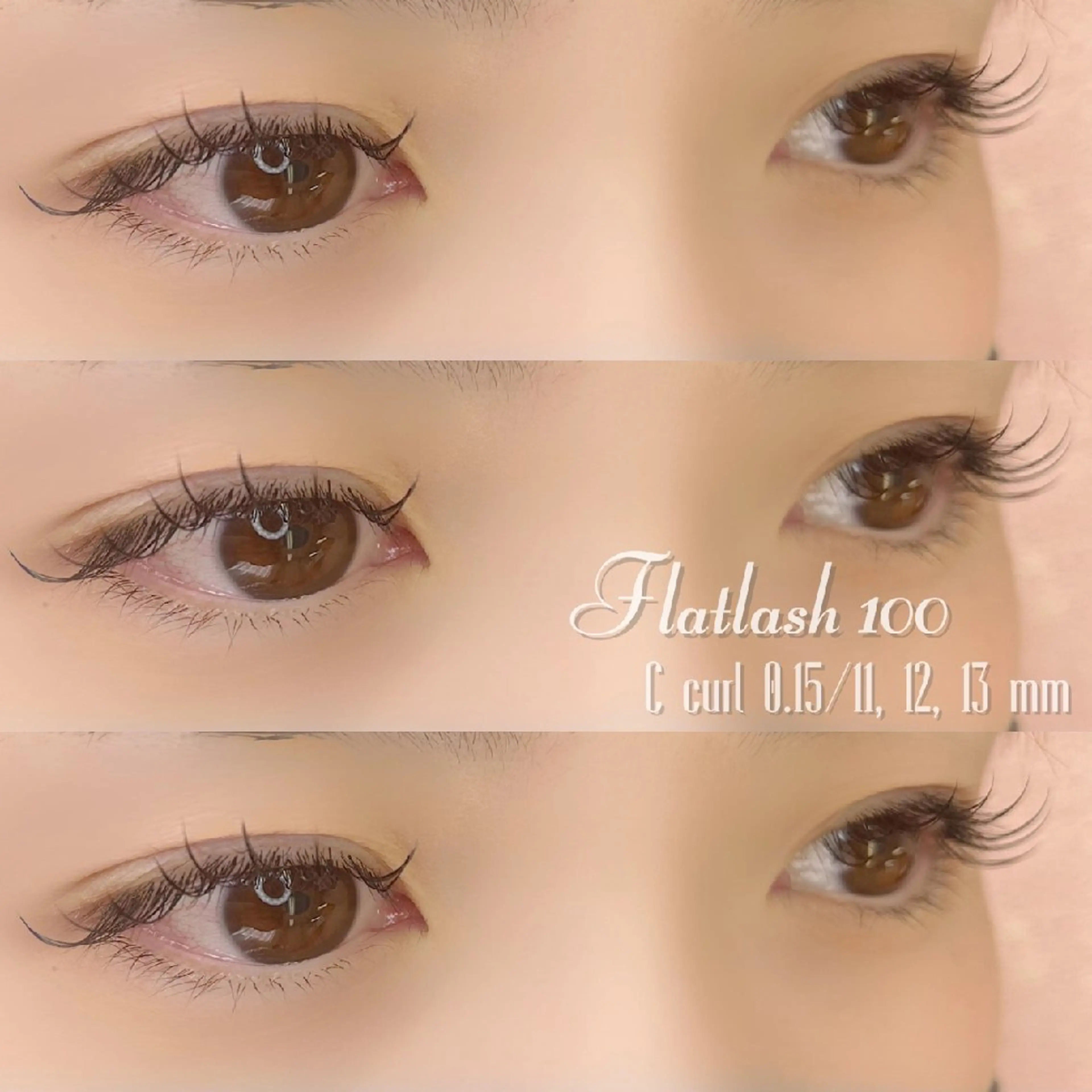 マツエク・マツパ フラットラッシュ AIRA 🤍のマツエク・マツパデザイン