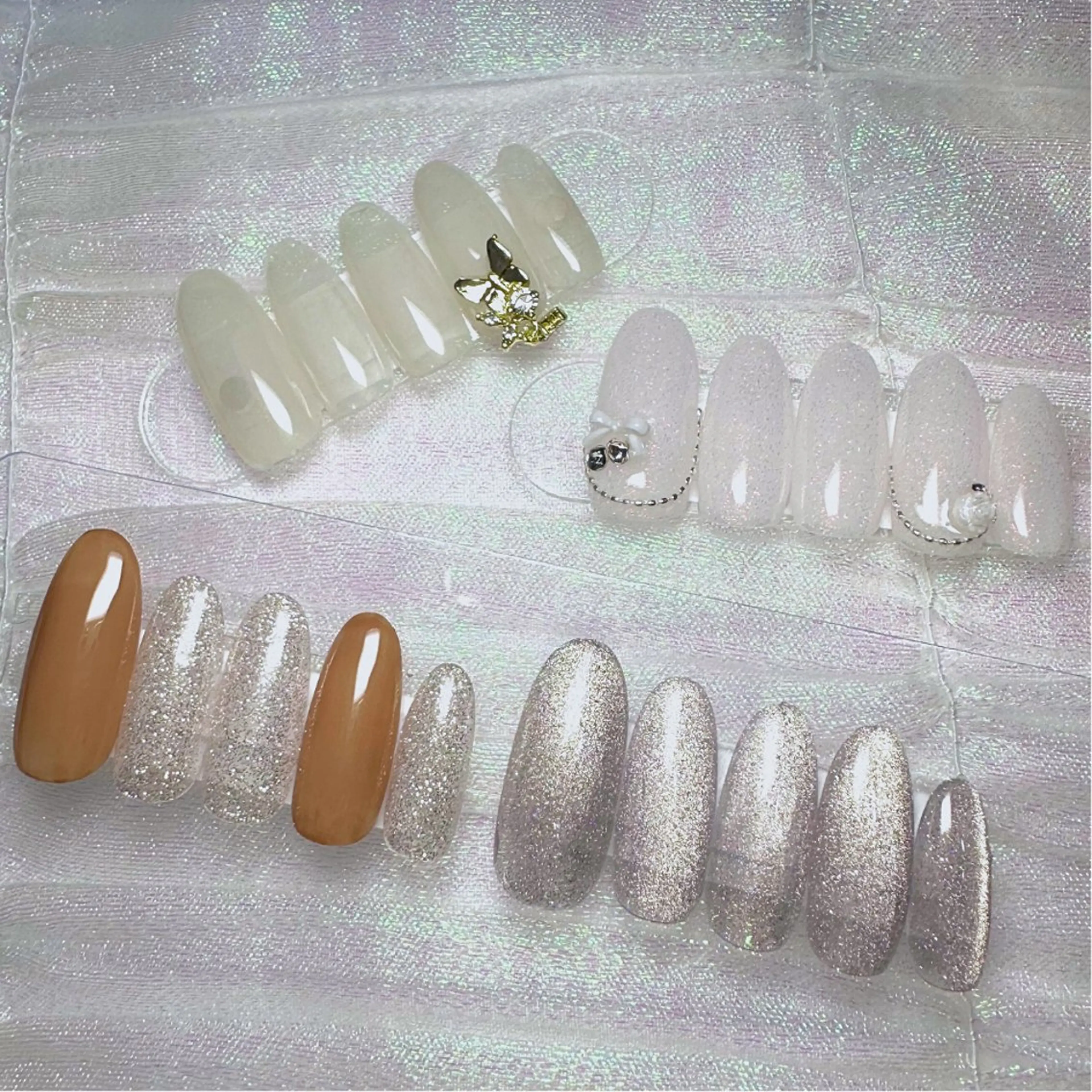 【自爪】ワンカラー・ラメグラ✨¥4,300❣️ケア込🫧の写真