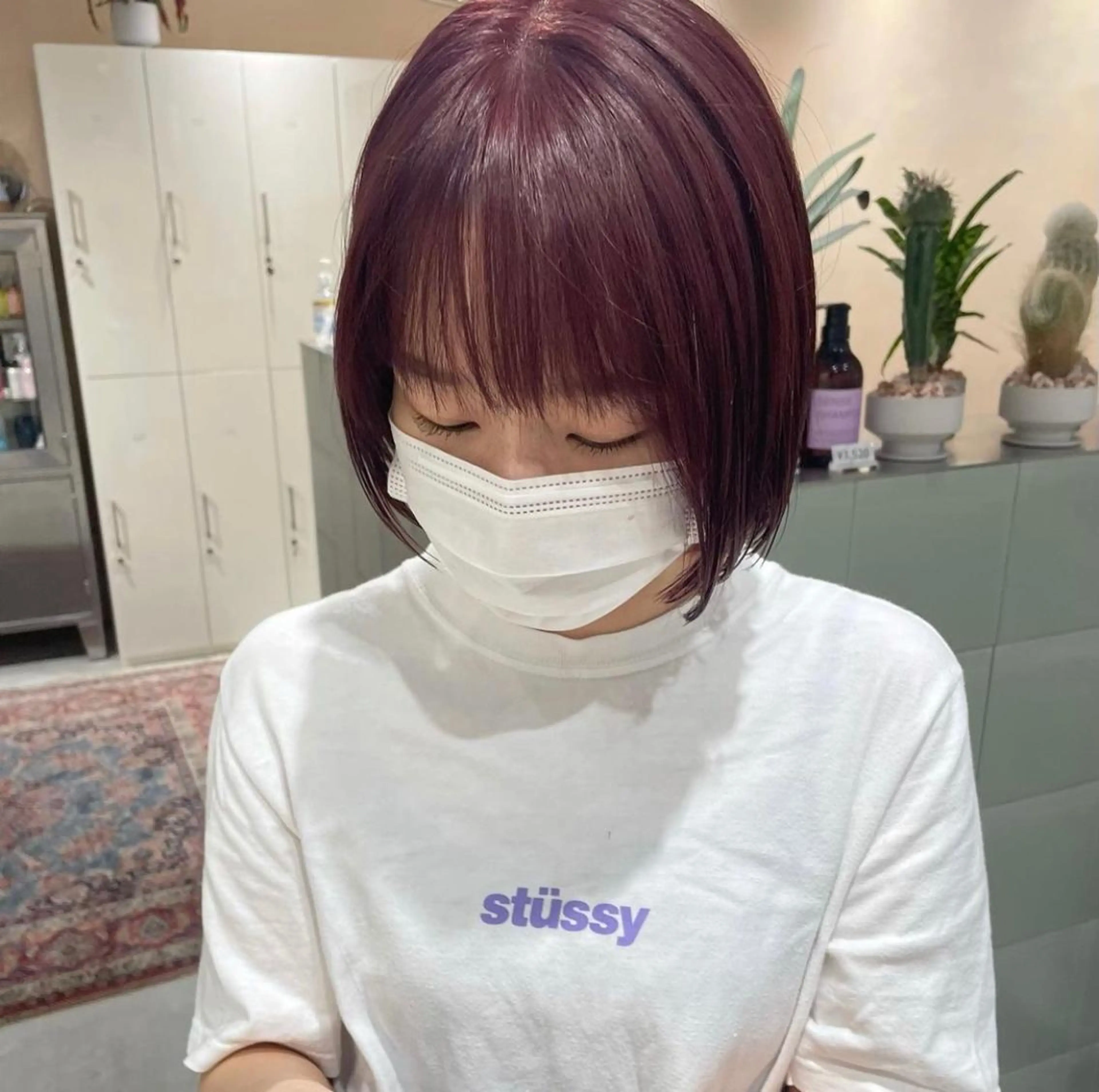 カラー wewe: momoeのヘアスタイル