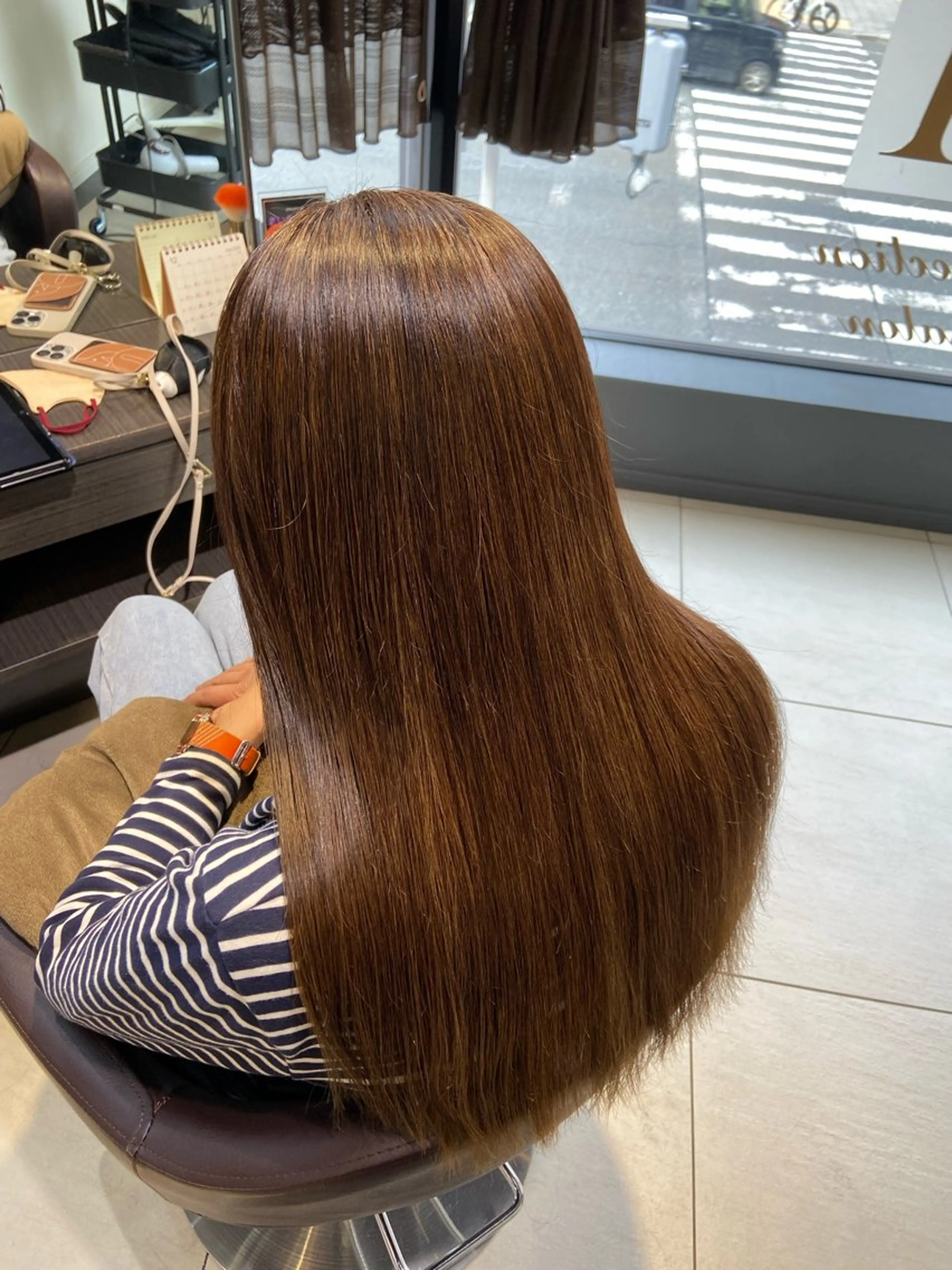 ロング 河野 薫のヘアスタイル