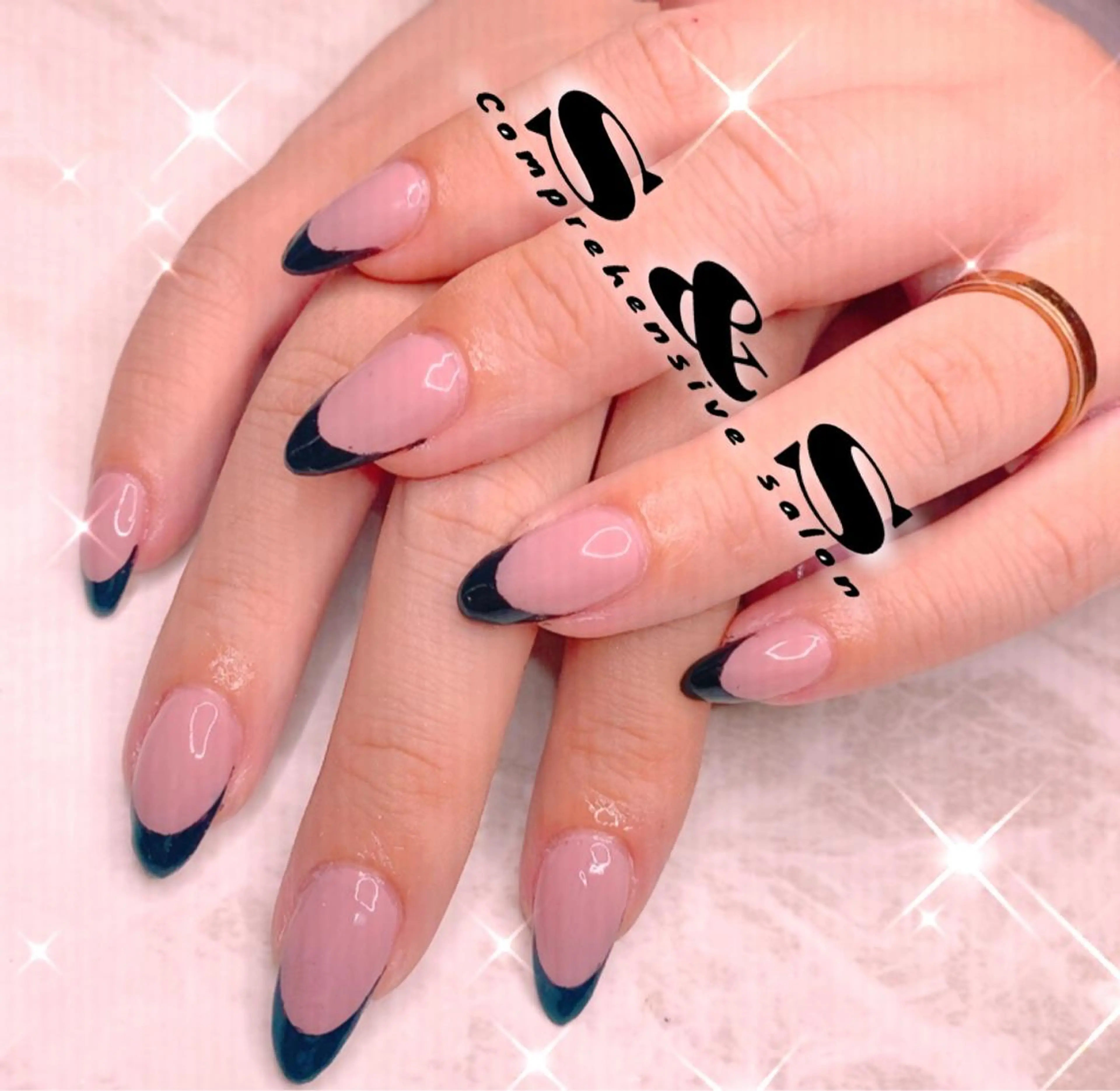 ネイル 長さ出し メンズネイル 持ち込み スカルプネイル S&S 村田小百合のネイルデザイン