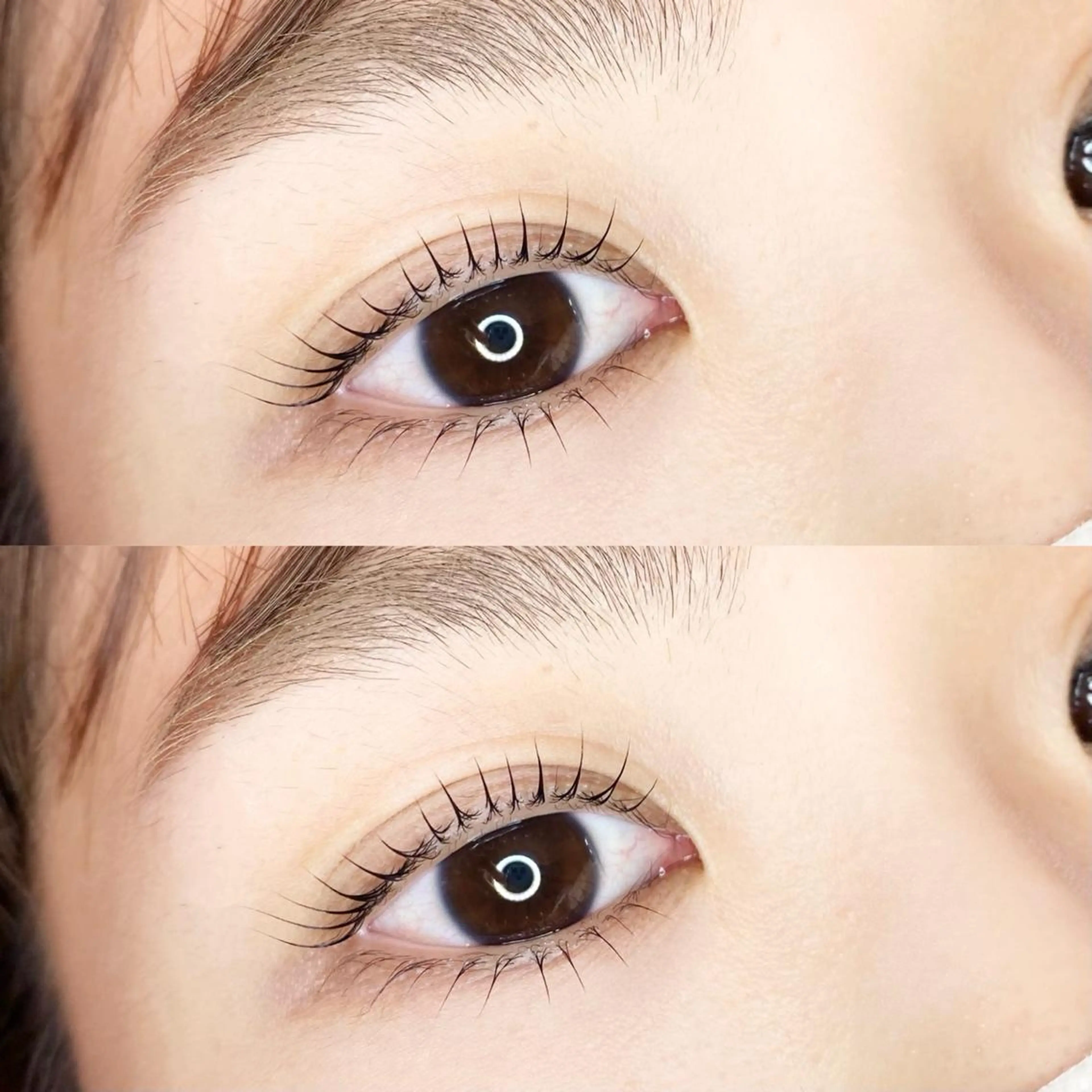 マツエク・マツパ 下まつげエクステ 一重×まつ毛パーマ eyelist .Sのマツエク・マツパデザイン