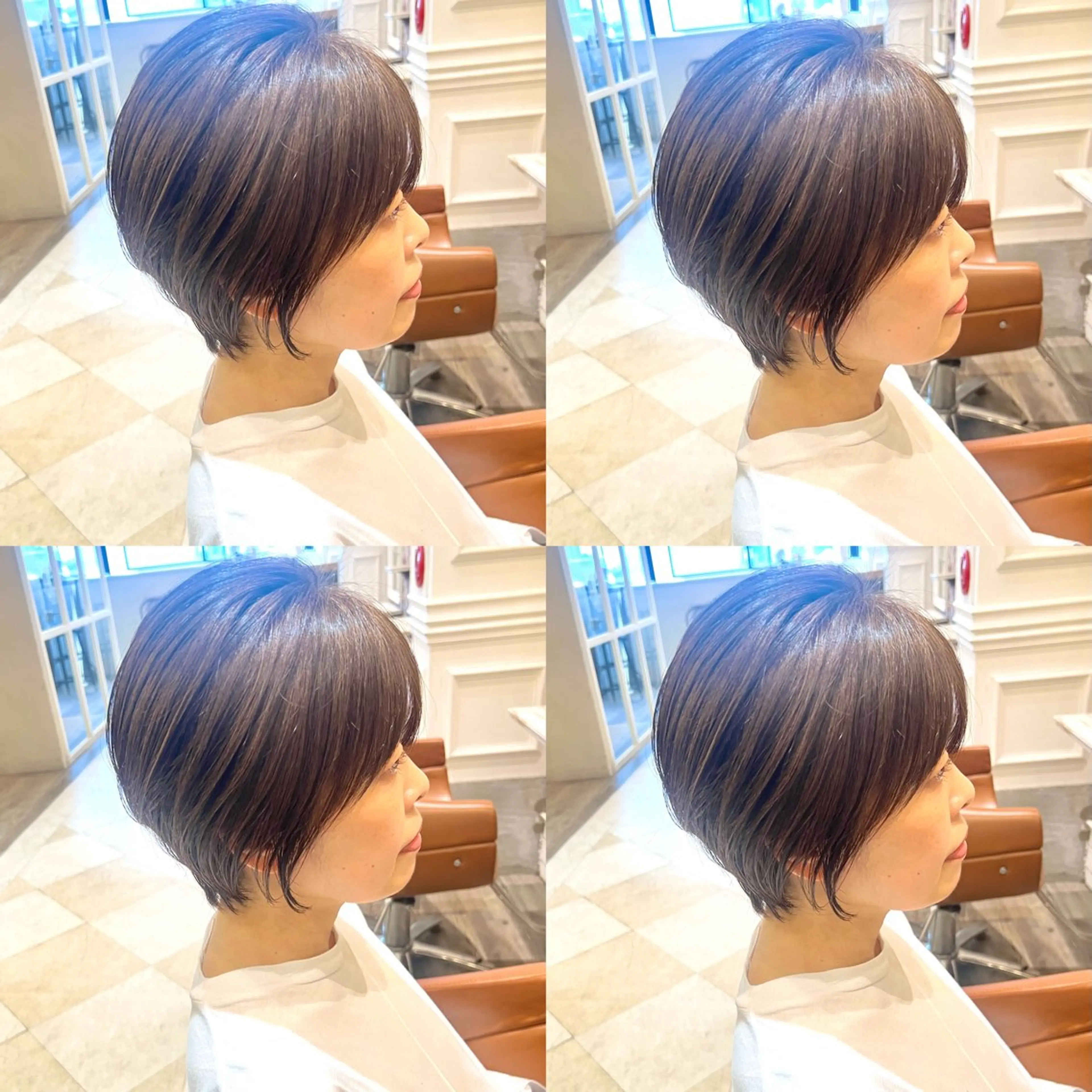 ショート カラー カット ヘアカラー トリートメント Realme  京都四条烏丸ドゥエby  yk所属・小塚 耀介✂︎ ショートボブ特化のヘアスタイル