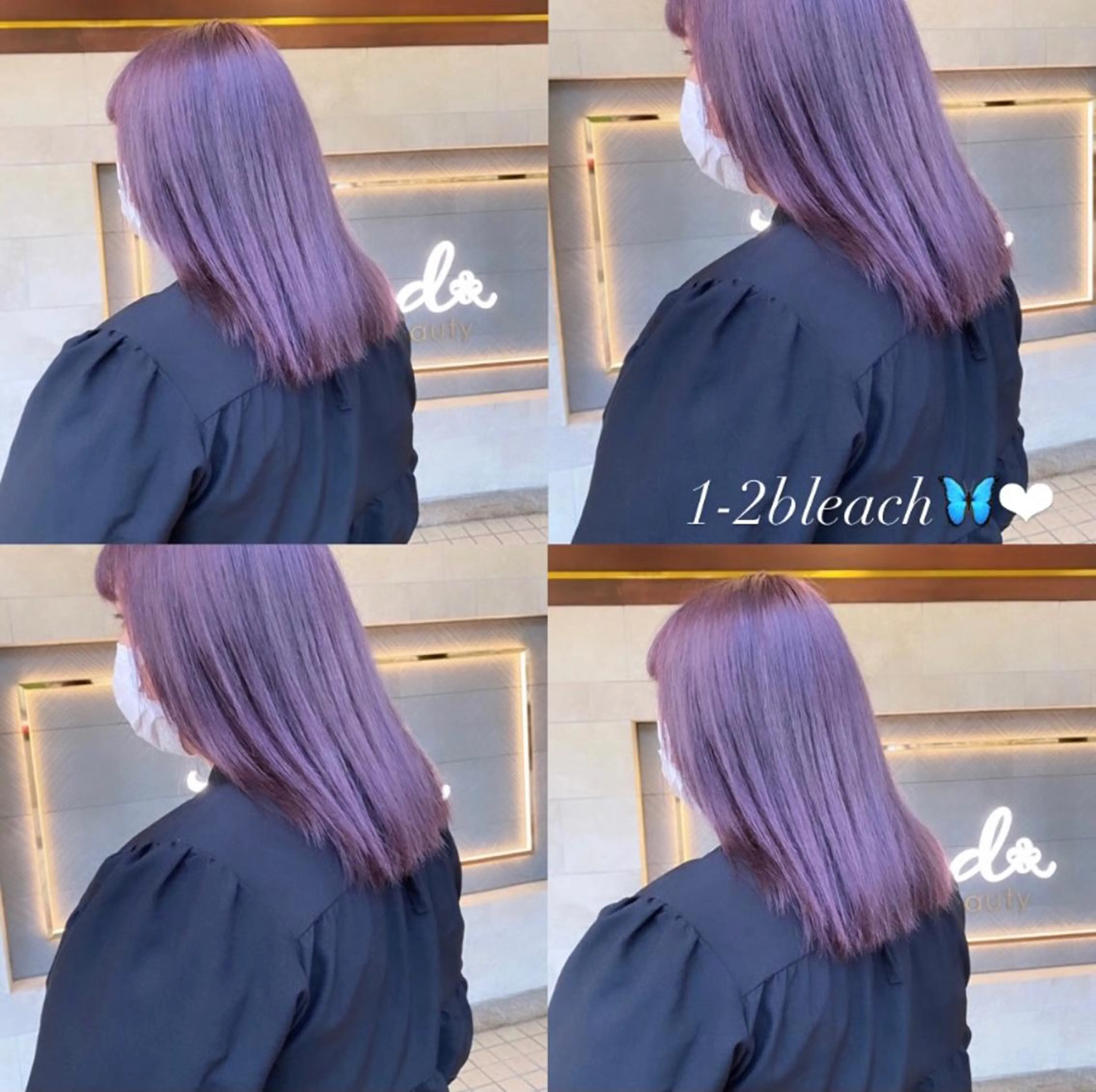 ショート カラー パープルカラー SIGMA(シグマ)所属・Erina レイヤー/似合わせ♡のヘアスタイル