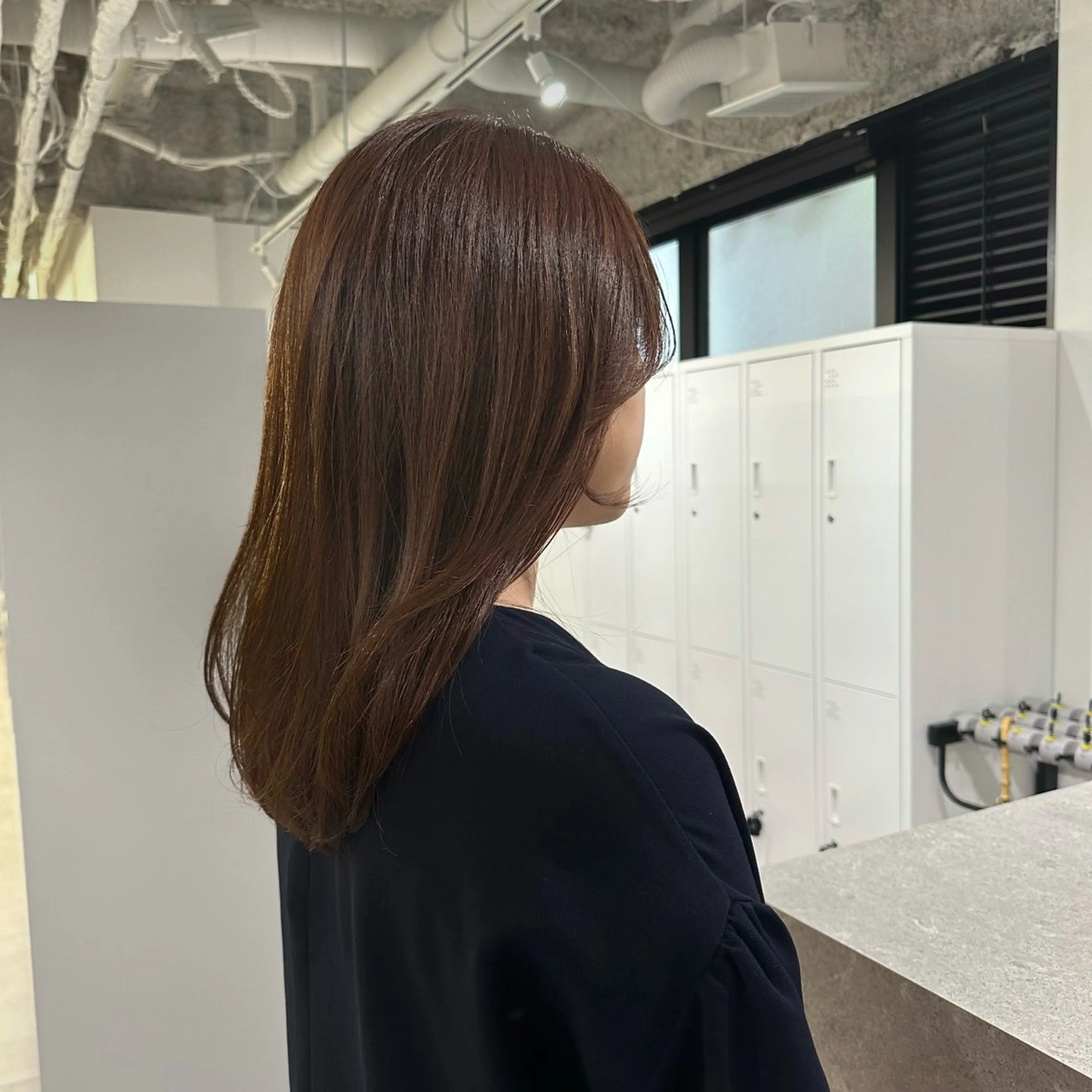 ロング 顔周りカット アンニュイヘア/ 顔周りカット/眞弓萌のヘアスタイル