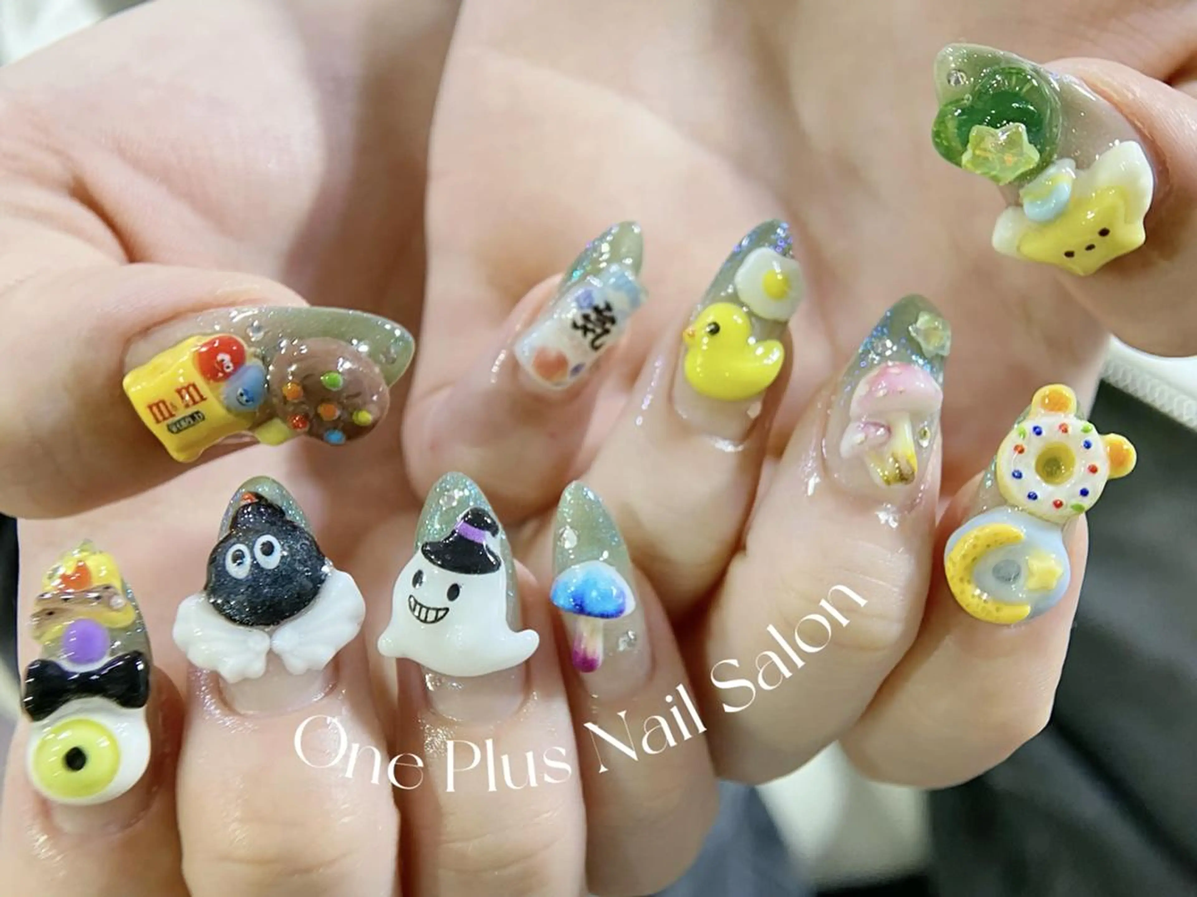 ネイル 持ち込み One Plus Nail Salonのネイルデザイン