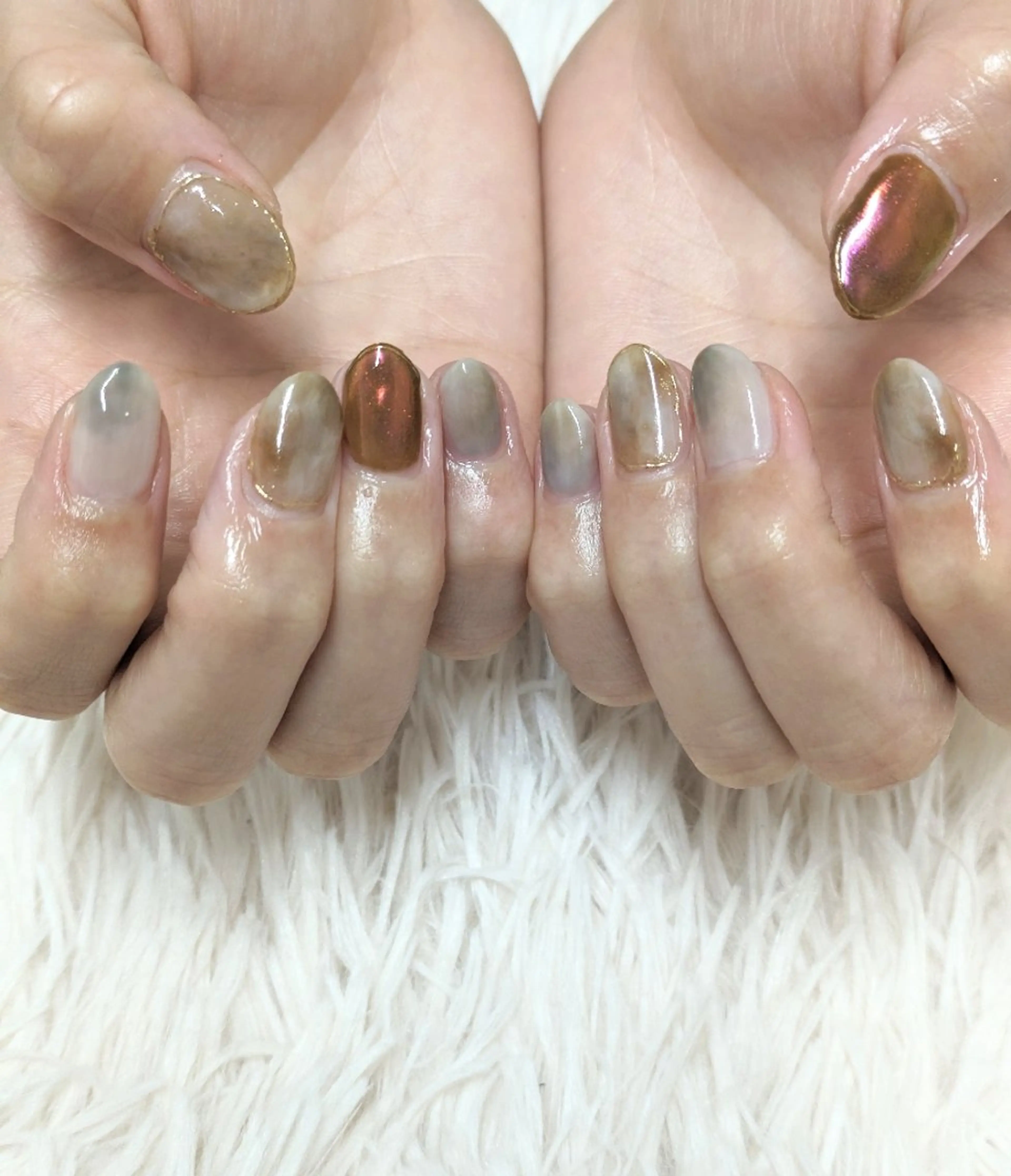 ネイル ハンドネイル 會田 瑠衣のネイルデザイン