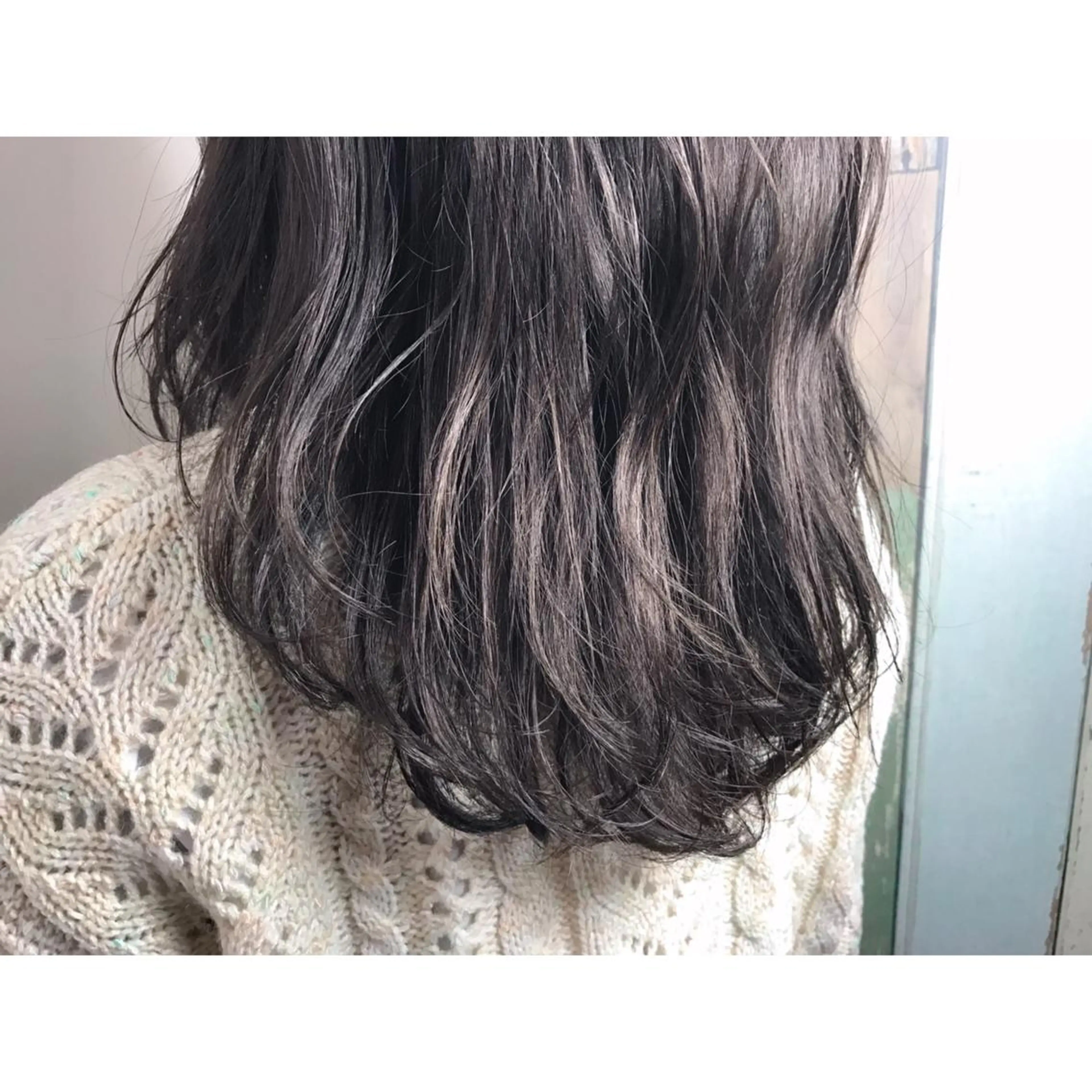 ミディアム セミロング ロング カラー パーマ ショート/レイヤー なら石井知希のヘアスタイル