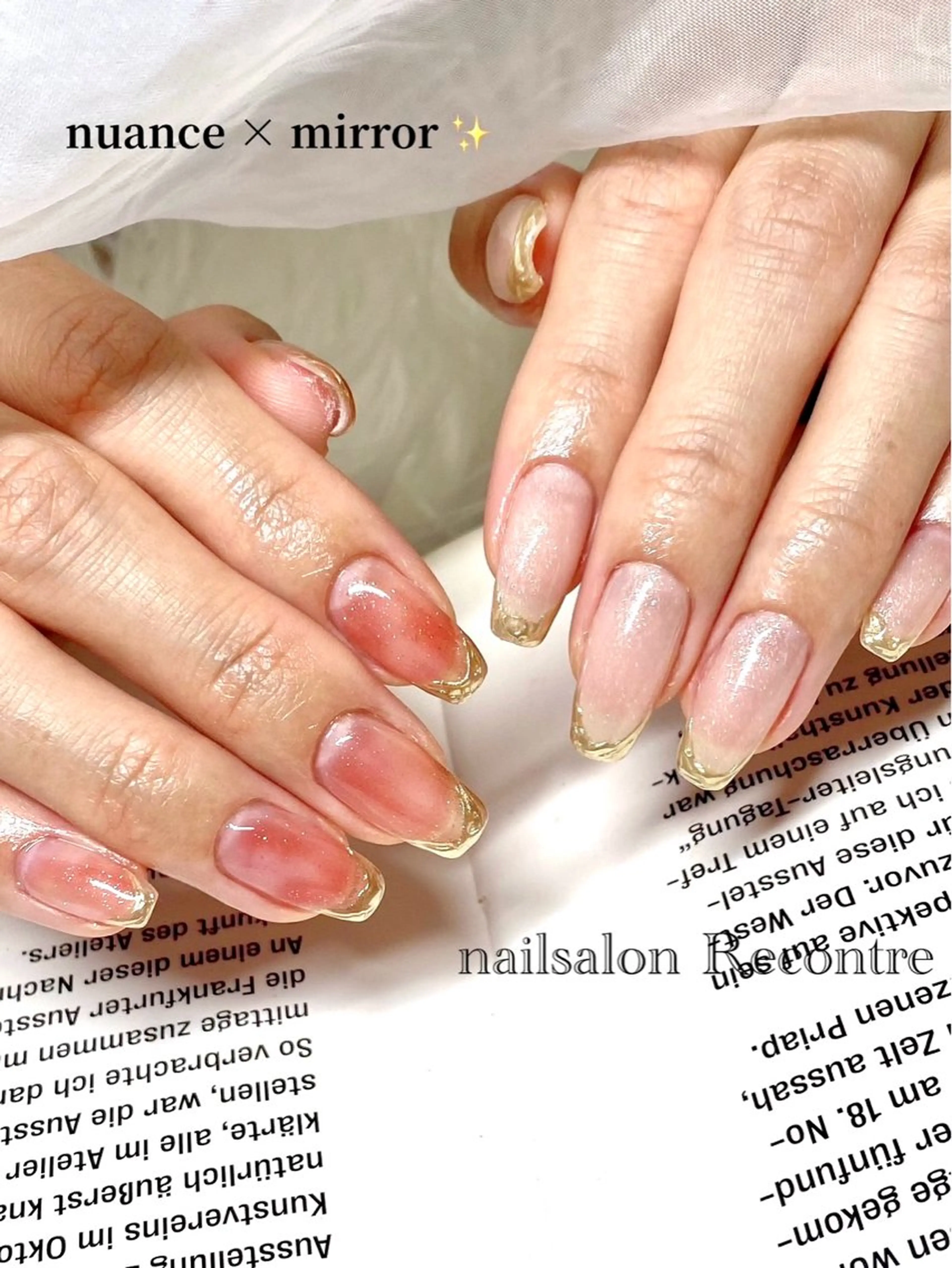 ネイル ハンドネイル nailsalon Lithos所属・nailsalon Recontreのネイルデザイン