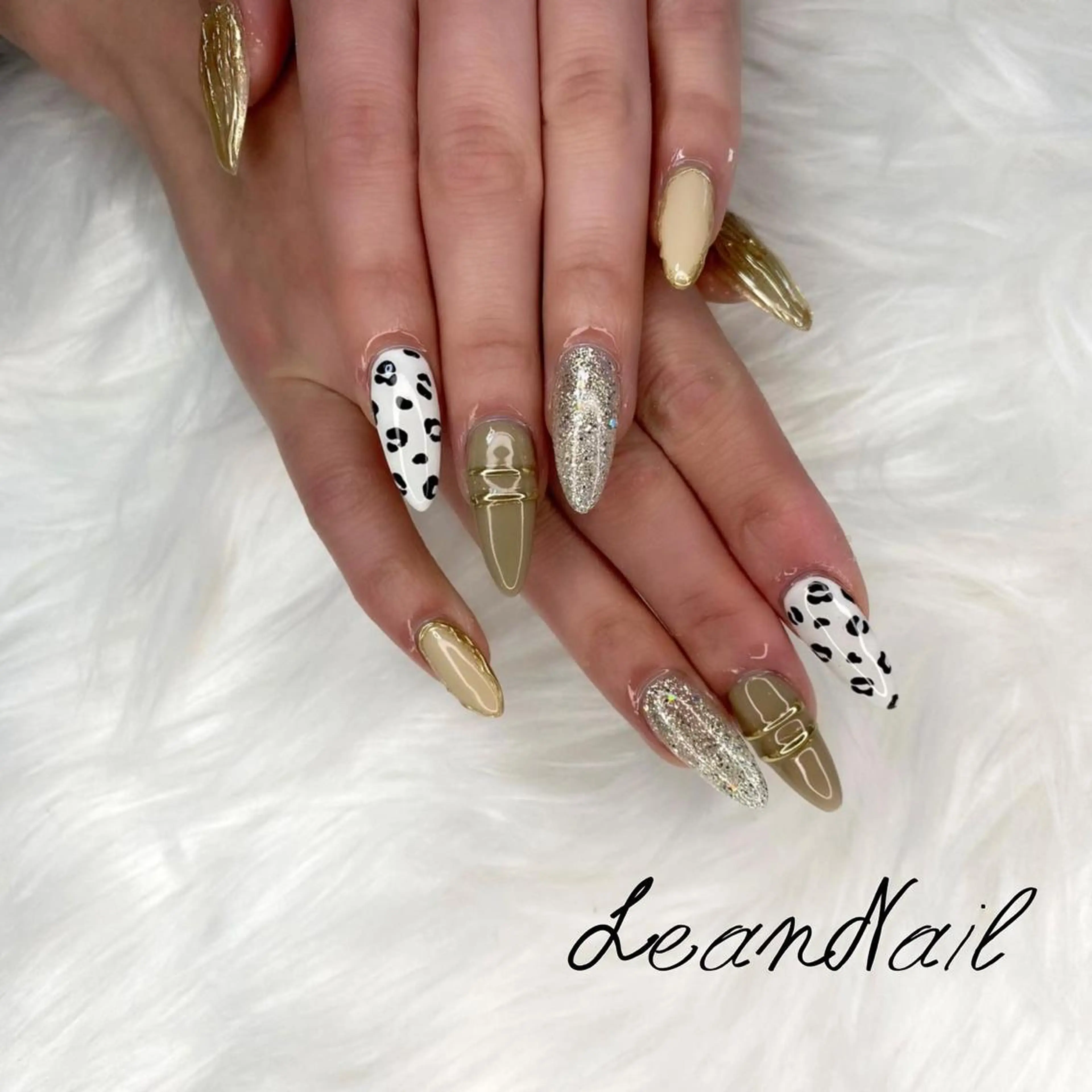 ネイル Lean Nail所属・Lean Nail ayuのネイルデザイン