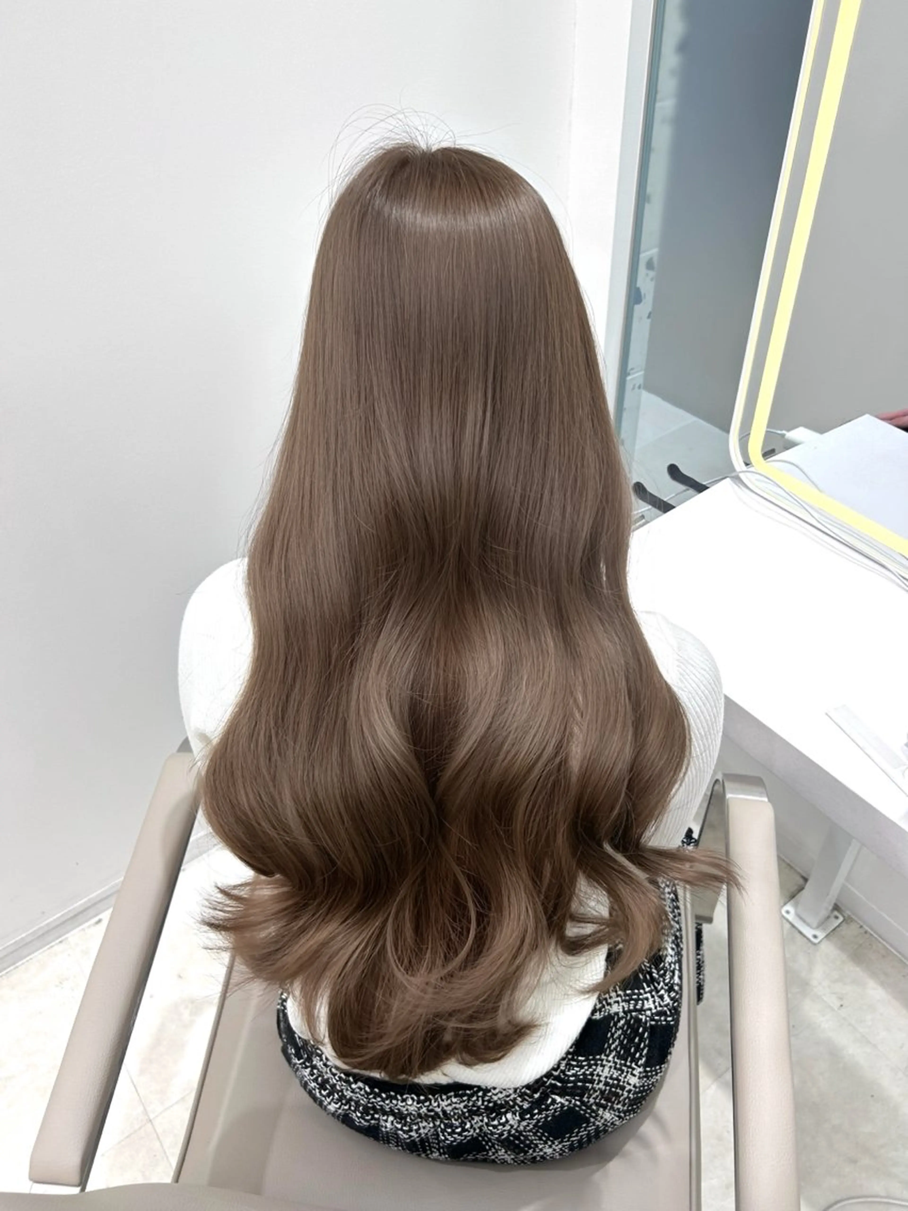 ロング カット ヘアカラー トリートメント IVE所属・ダブルカラー髪質改善 /Annaのヘアスタイル