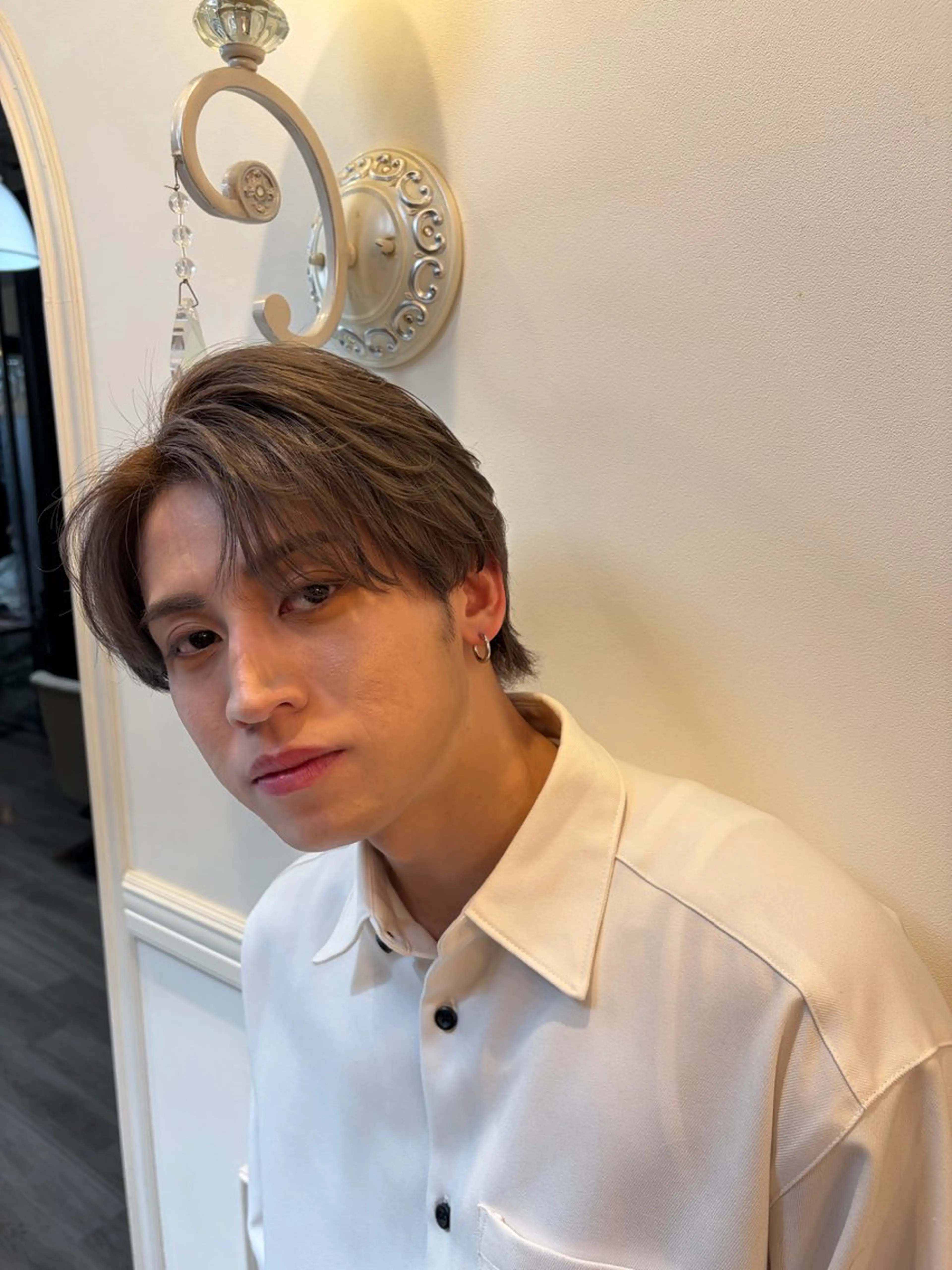 メンズ センターパート カット ✨似合わせ特化美容師 WILL上村 拳吾のヘアスタイル